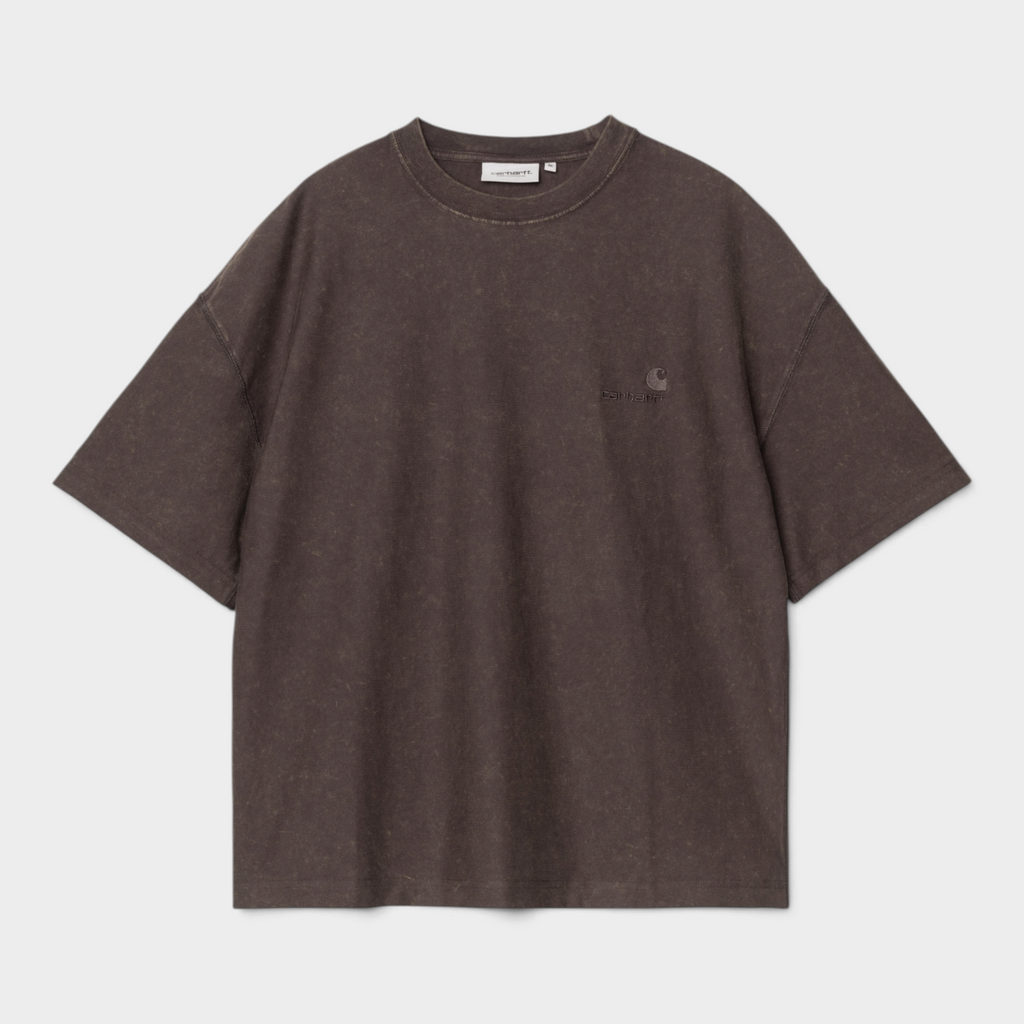 Carhartt Wip T-shirt Lambert slavata - Marrone