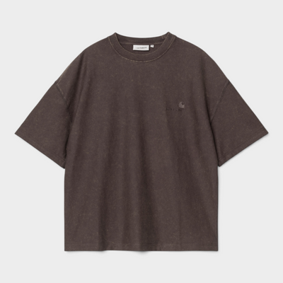 Carhartt Wip T-shirt Lambert slavata - Marrone