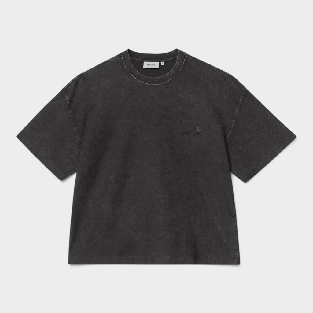 Carhartt Wip T-shirt Lambert slavata - Nero