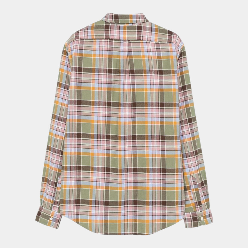 Aspesi Camicia a quadri in flanella leggera - Multicolor