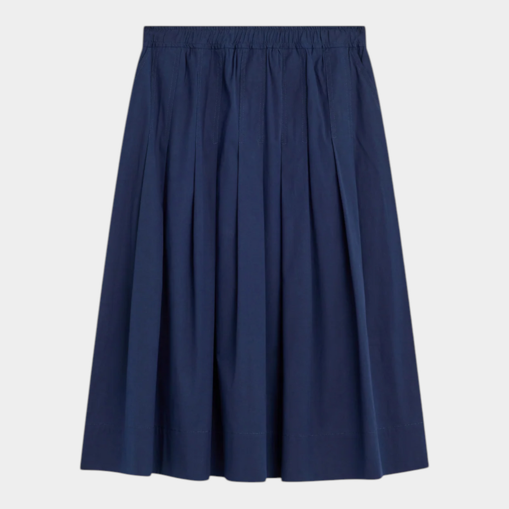 Semicouture Gonna a pieghe Gregoria - Blu