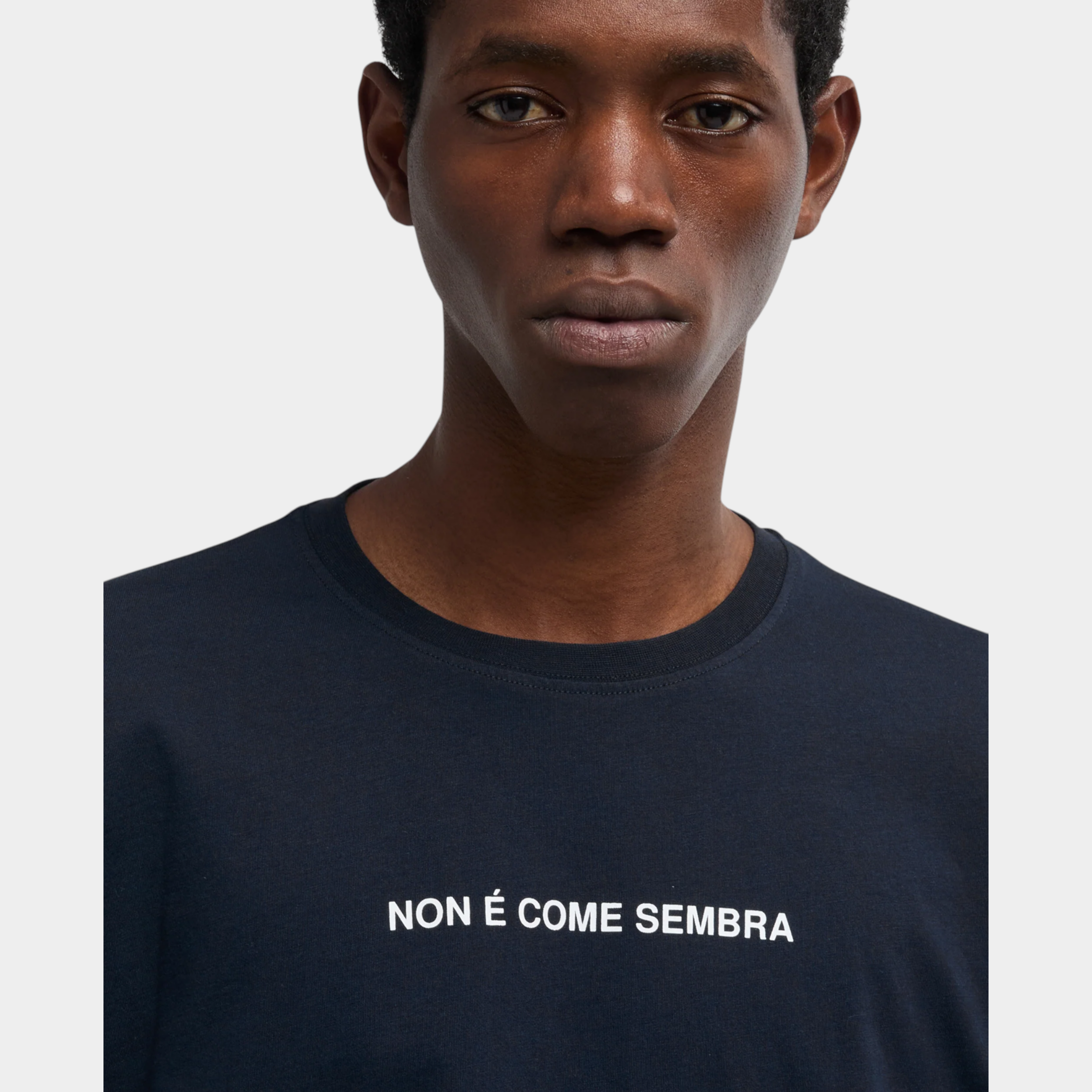 Aspesi Tee Shirt Non è come sembra - Blu