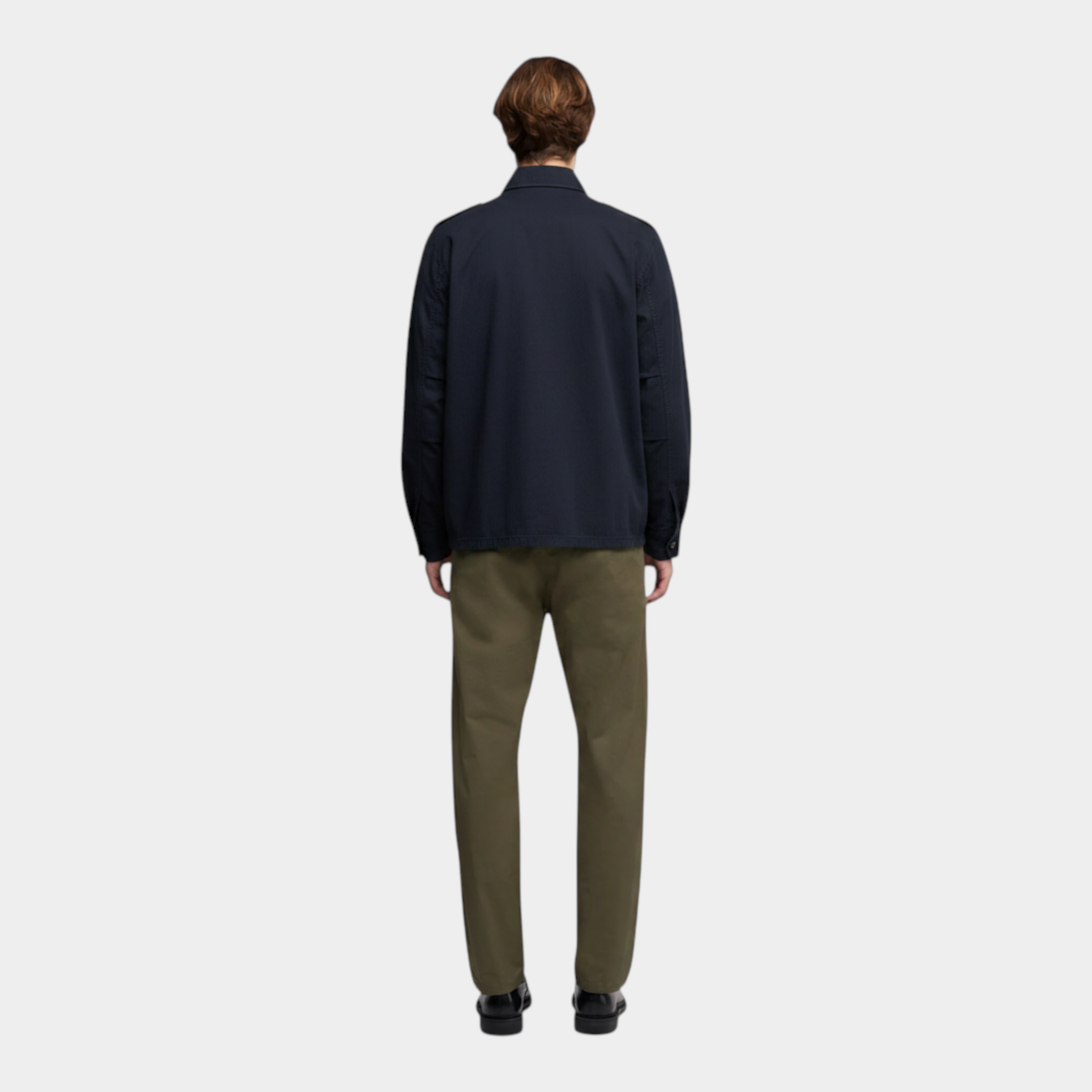 Aspesi Camicia Militare in cotone - Blu