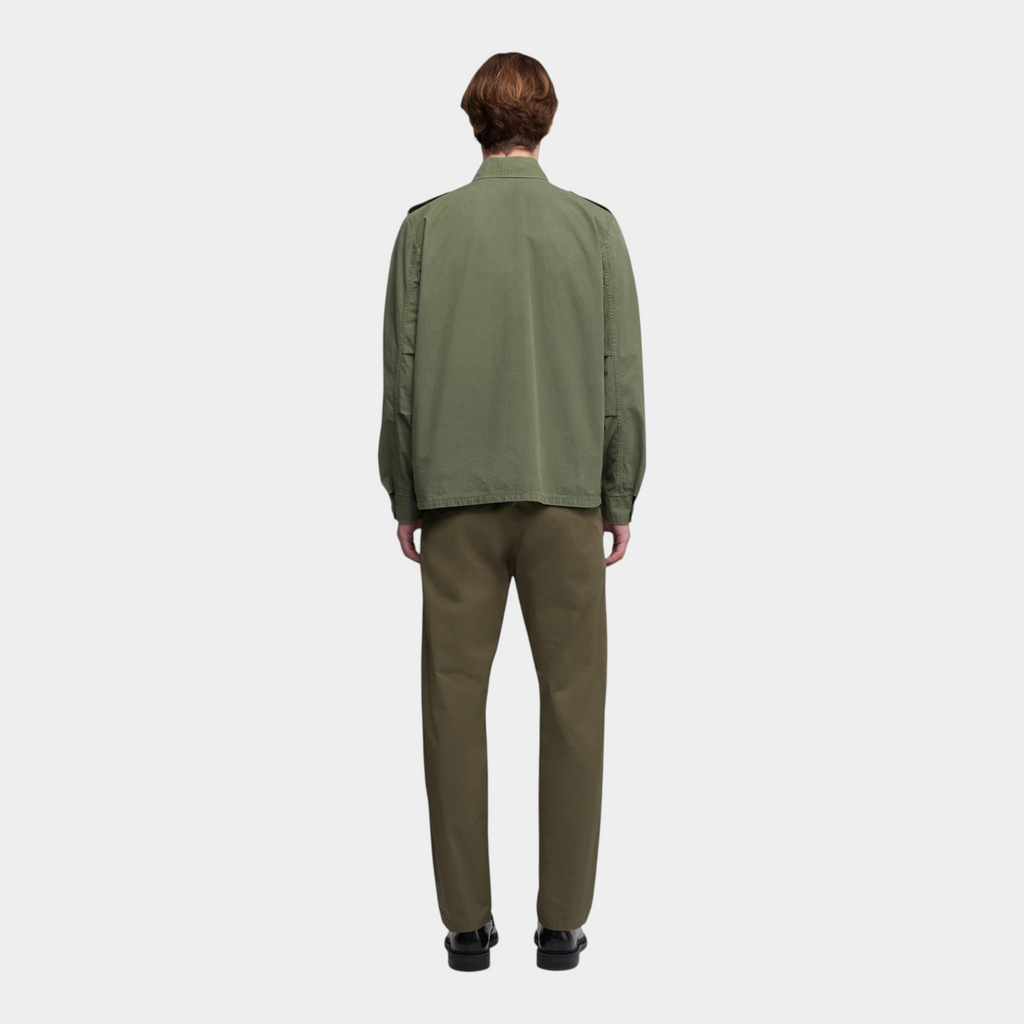 Aspesi Camicia Militare in cotone - Verde militare