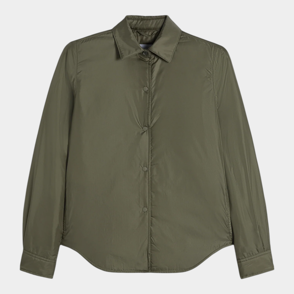 Aspesi Camicia Glue imbottita - Oliva