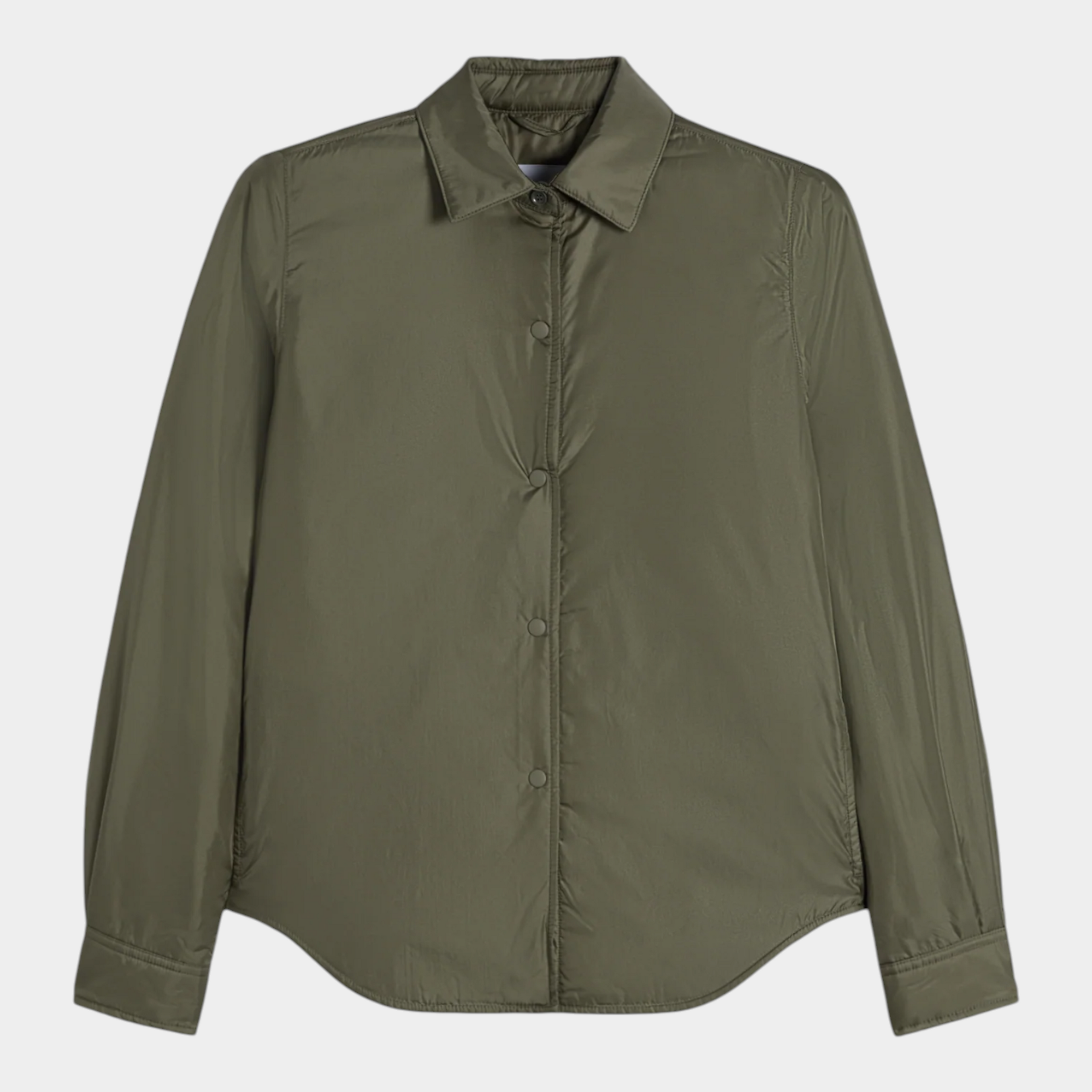Aspesi Camicia Glue imbottita - Oliva