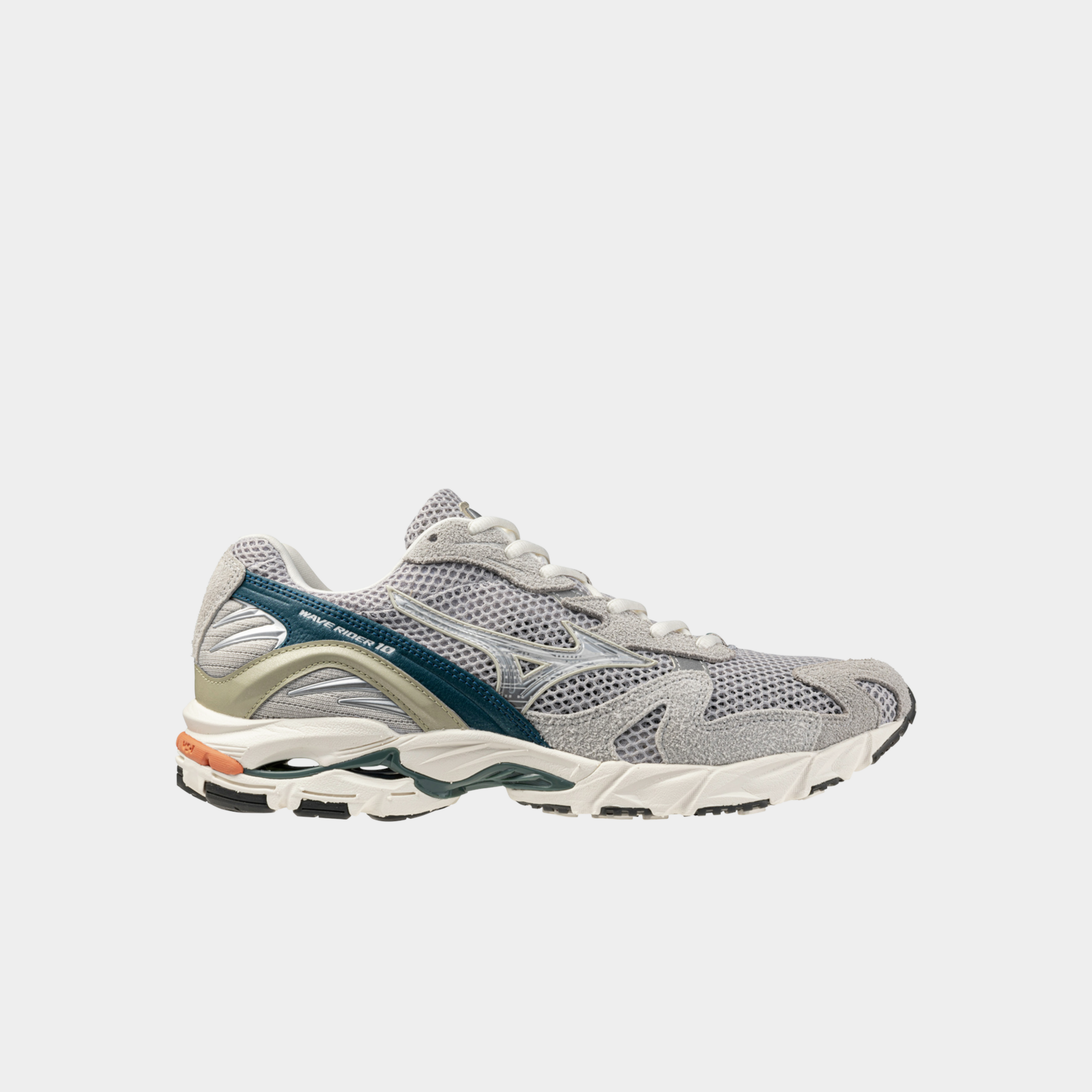 Mizuno Sneakers Wave Rider 10 - Grigio/Blu