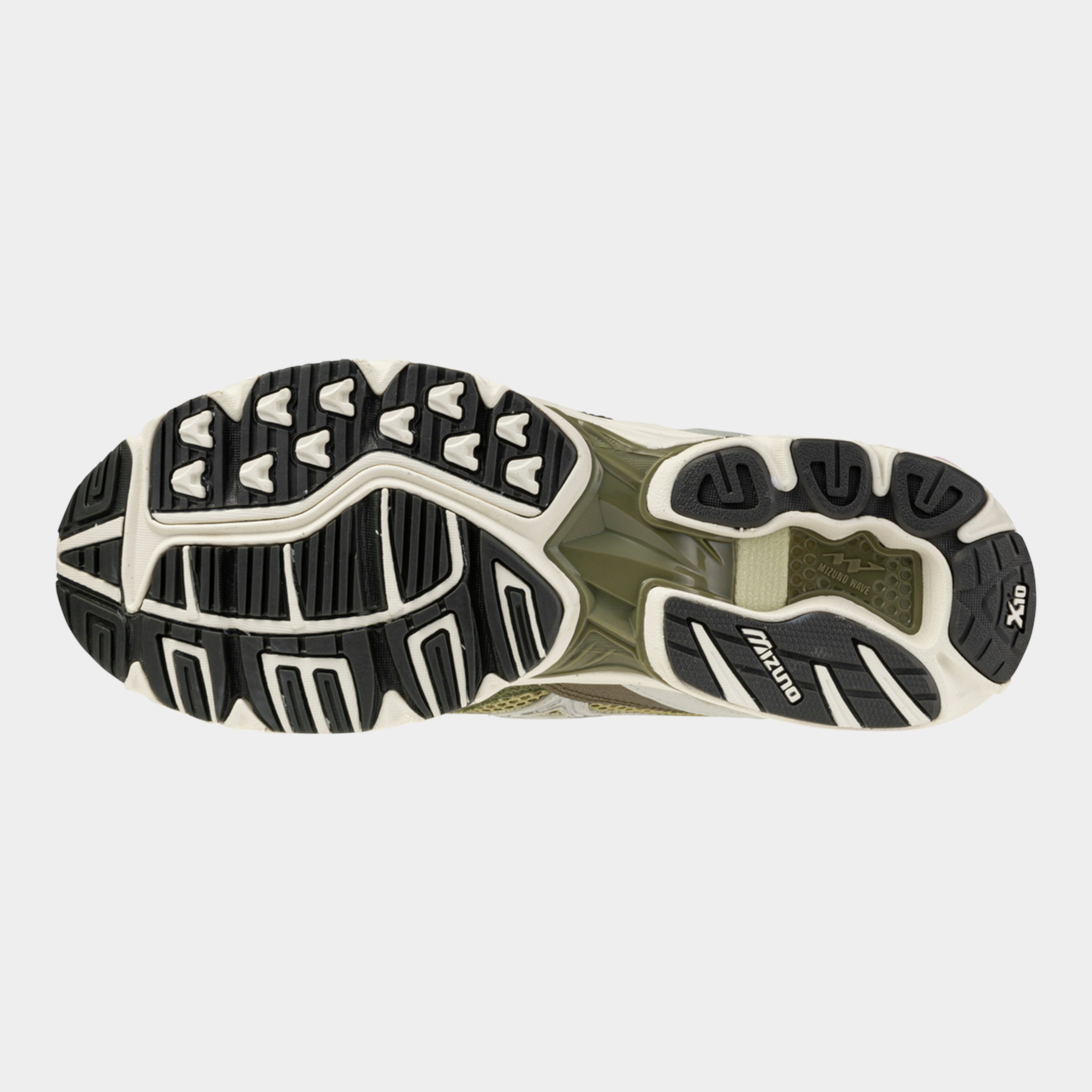 Mizuno Sneakers Wave Rider 10 - Verde/Marrone