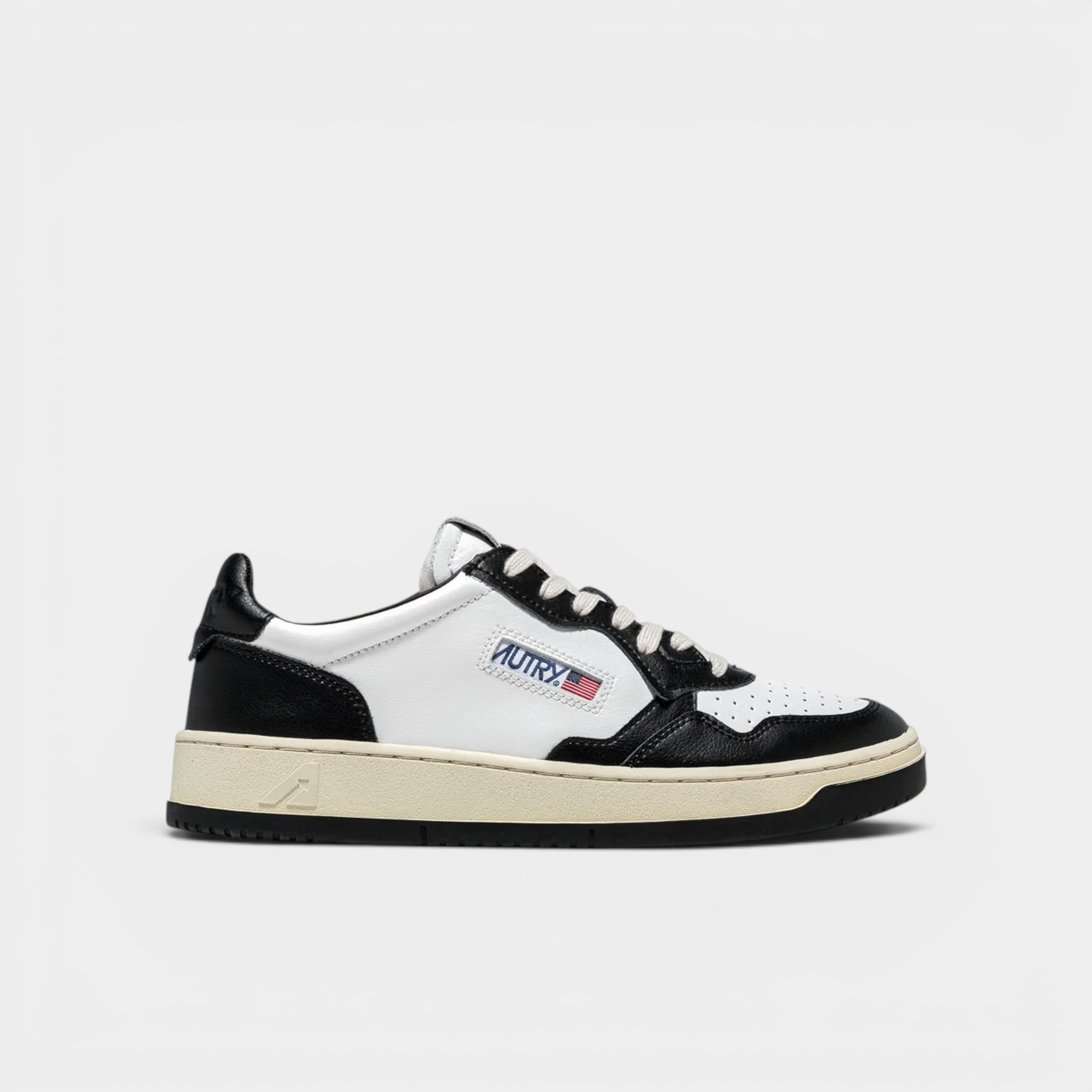 Autry Sneakers Medalist in pelle Bicolore - Bianco e Nero