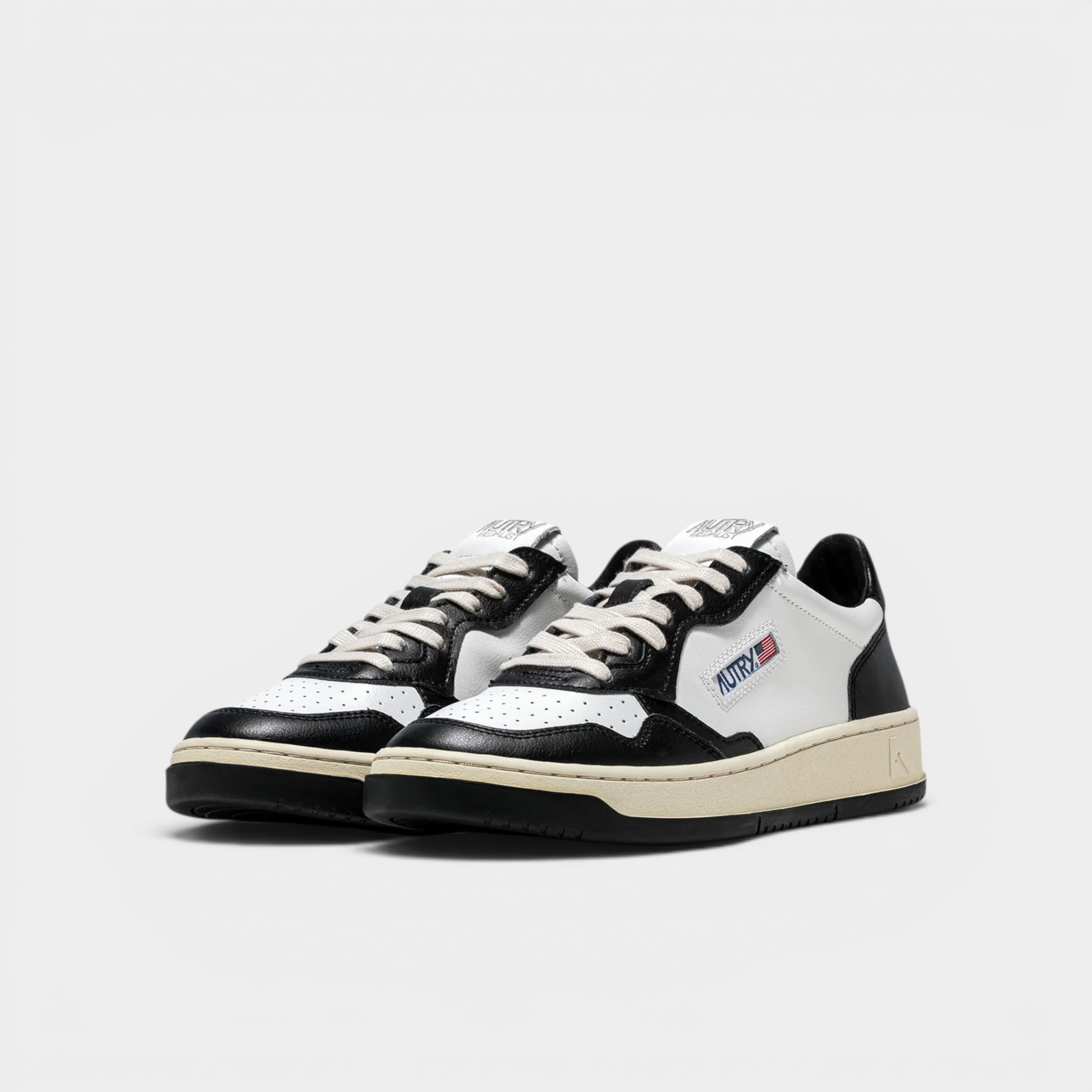 Autry Sneakers Medalist in pelle Bicolore - Bianco e Nero
