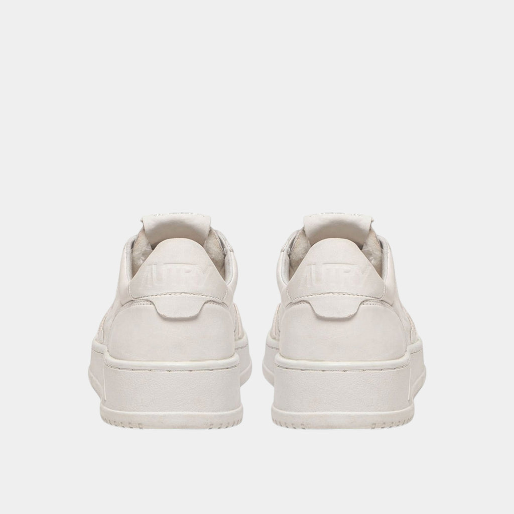 Autry Sneakers Medalist in pelle super soft - Bianco ottico