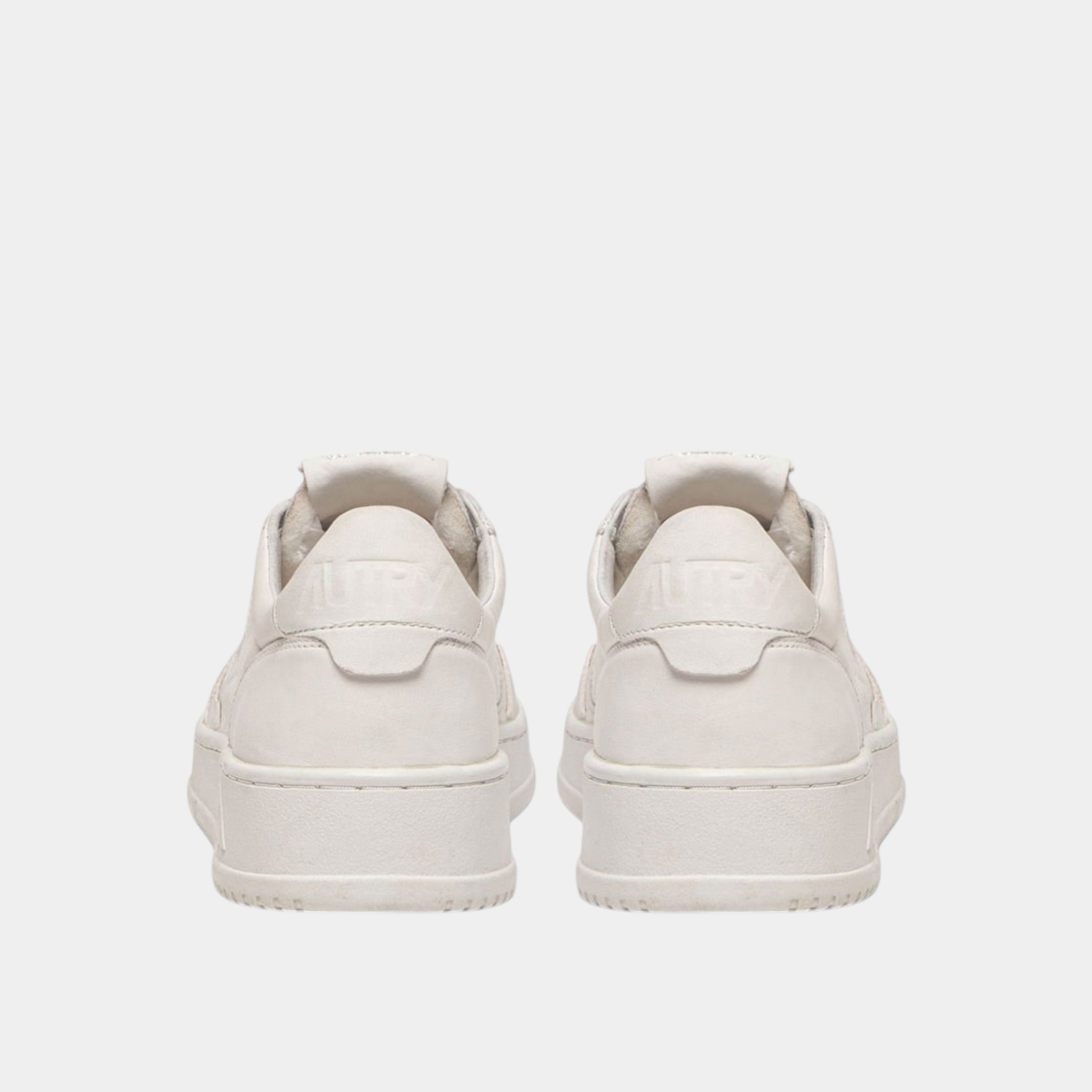 Autry Sneakers Medalist in pelle super soft - Bianco ottico