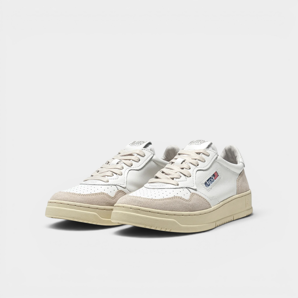 Autry Sneakers Medalist in pelle e suede - Bianco