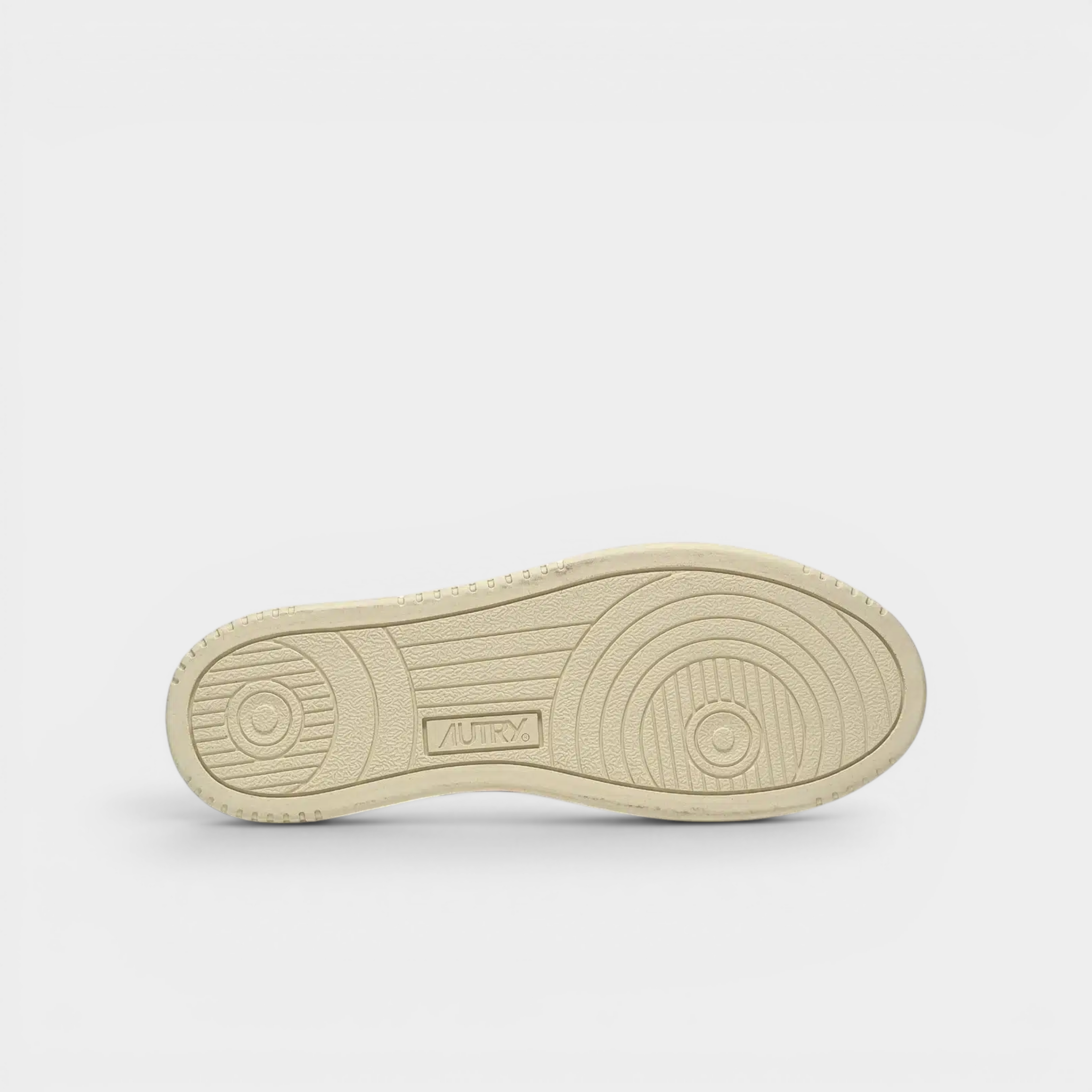 Autry Sneakers Medalist in pelle e suede - Bianco e Arancione