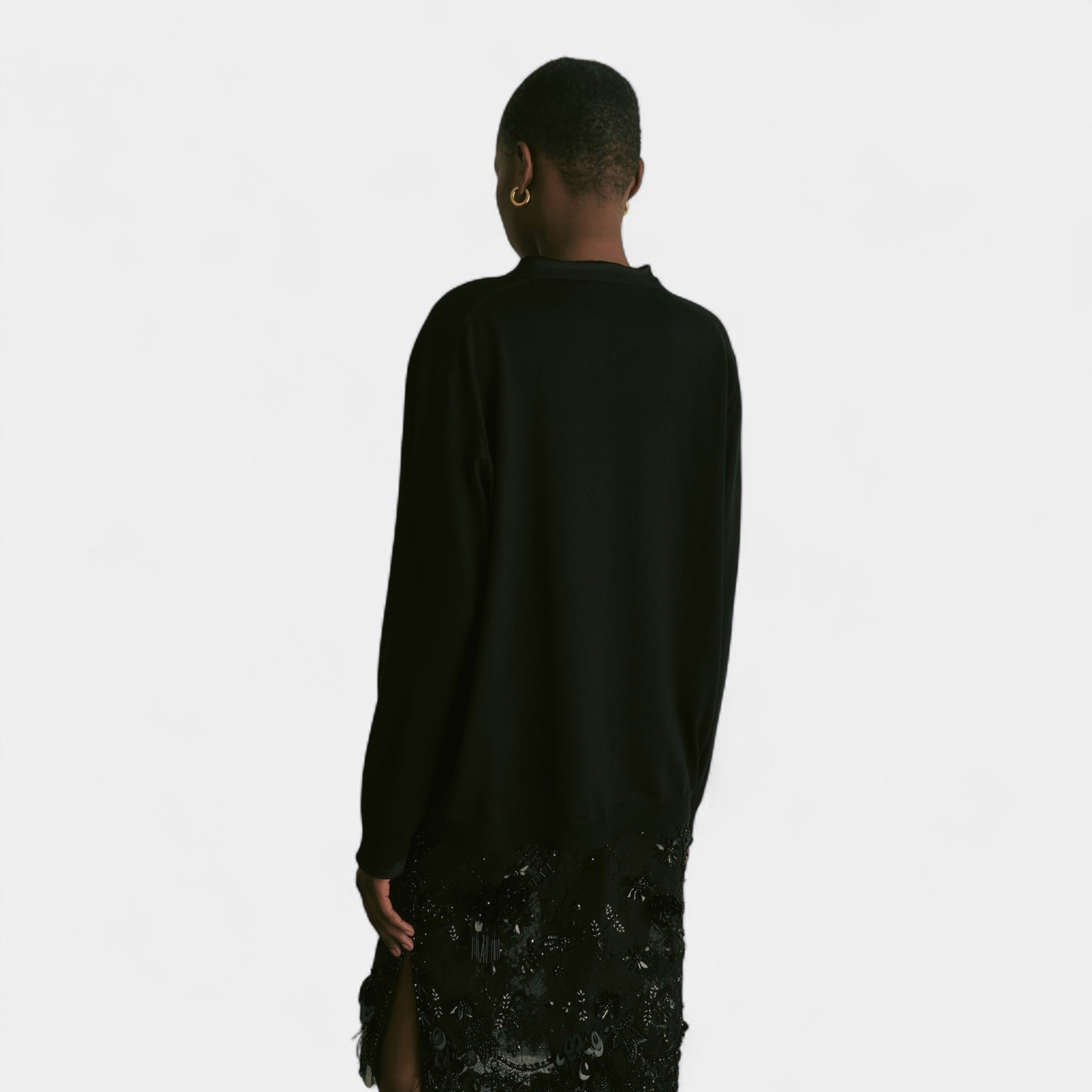 Semicouture Maglia Leya - Nero