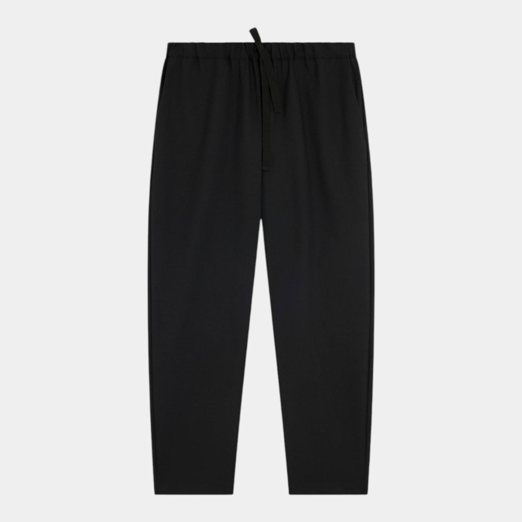 Semicouture Pantalone Buddy in fresco di lana - Nero