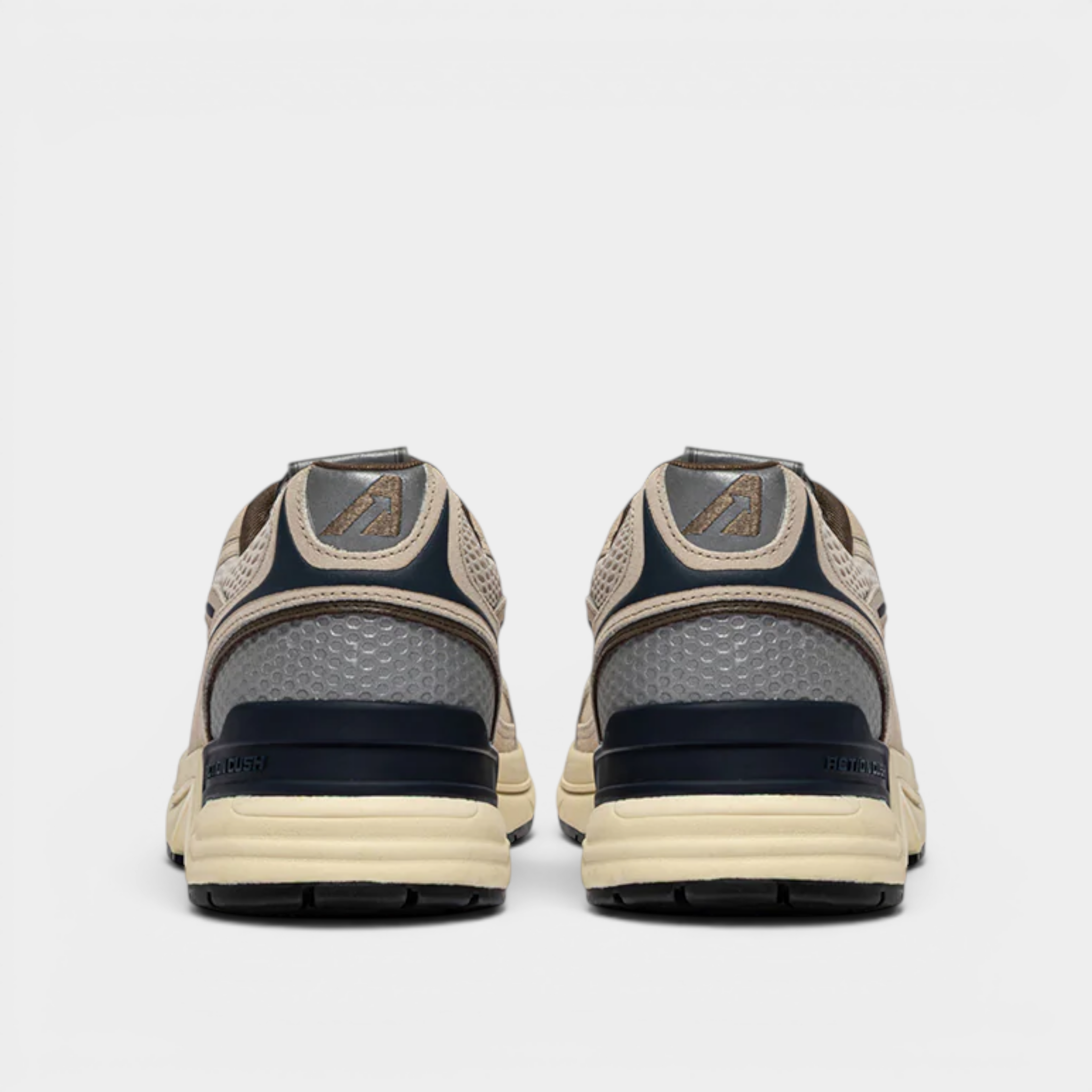 Autry Sneakers Hyperway in mesh e suede - Beige e Blu