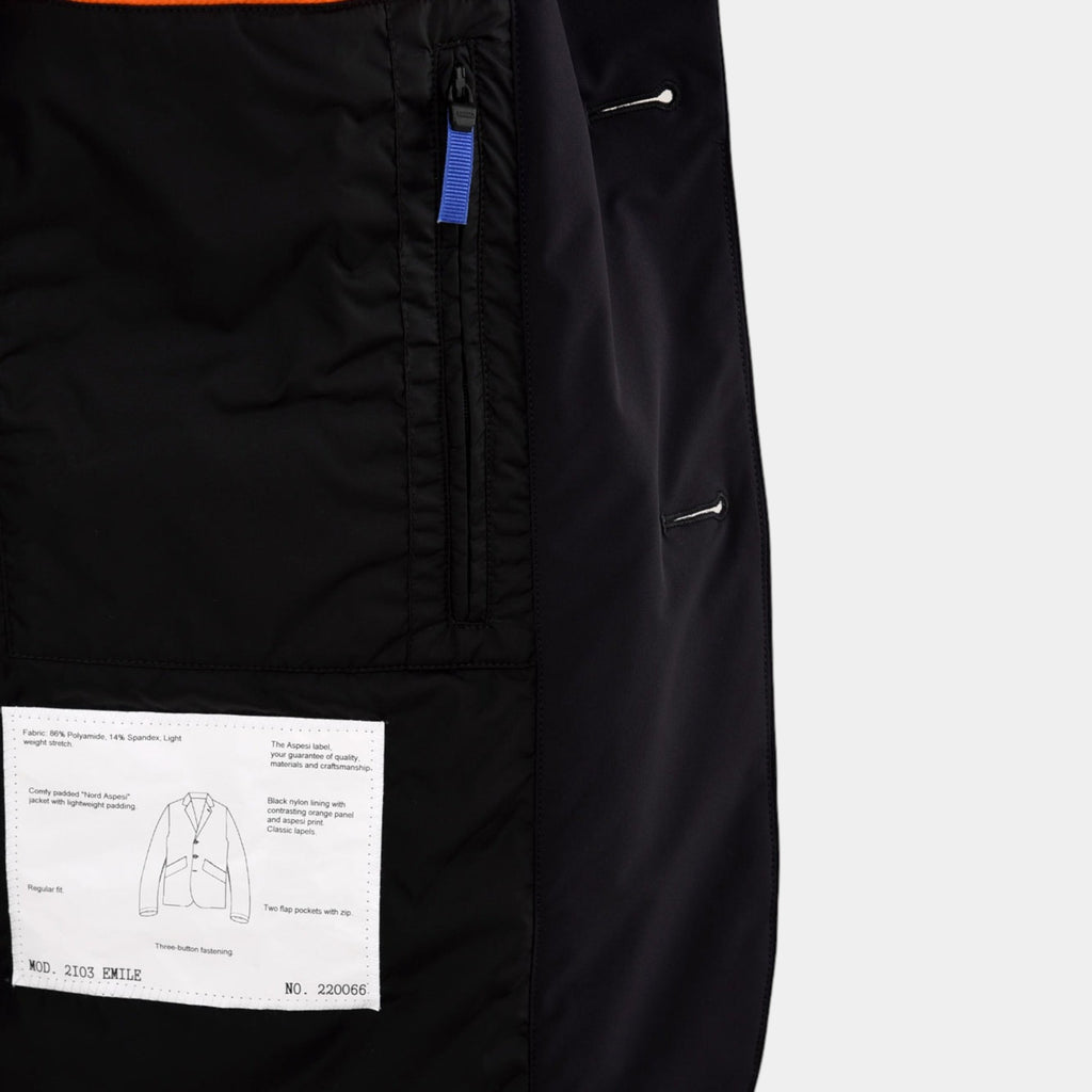 Aspesi Giacca Emile in nylon imbottita - Blu