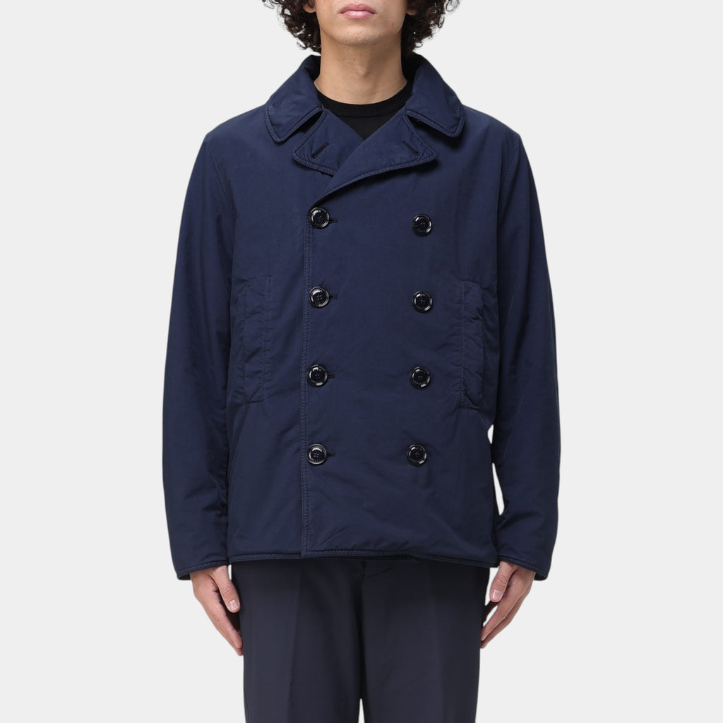 Aspesi Giacca doppiopetto Hopper in nylon - Blu