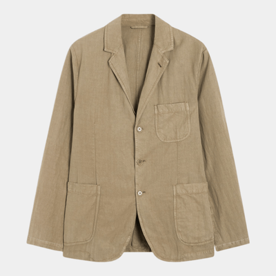 Aspesi Blazer Samuraki in Twill - Sabbia