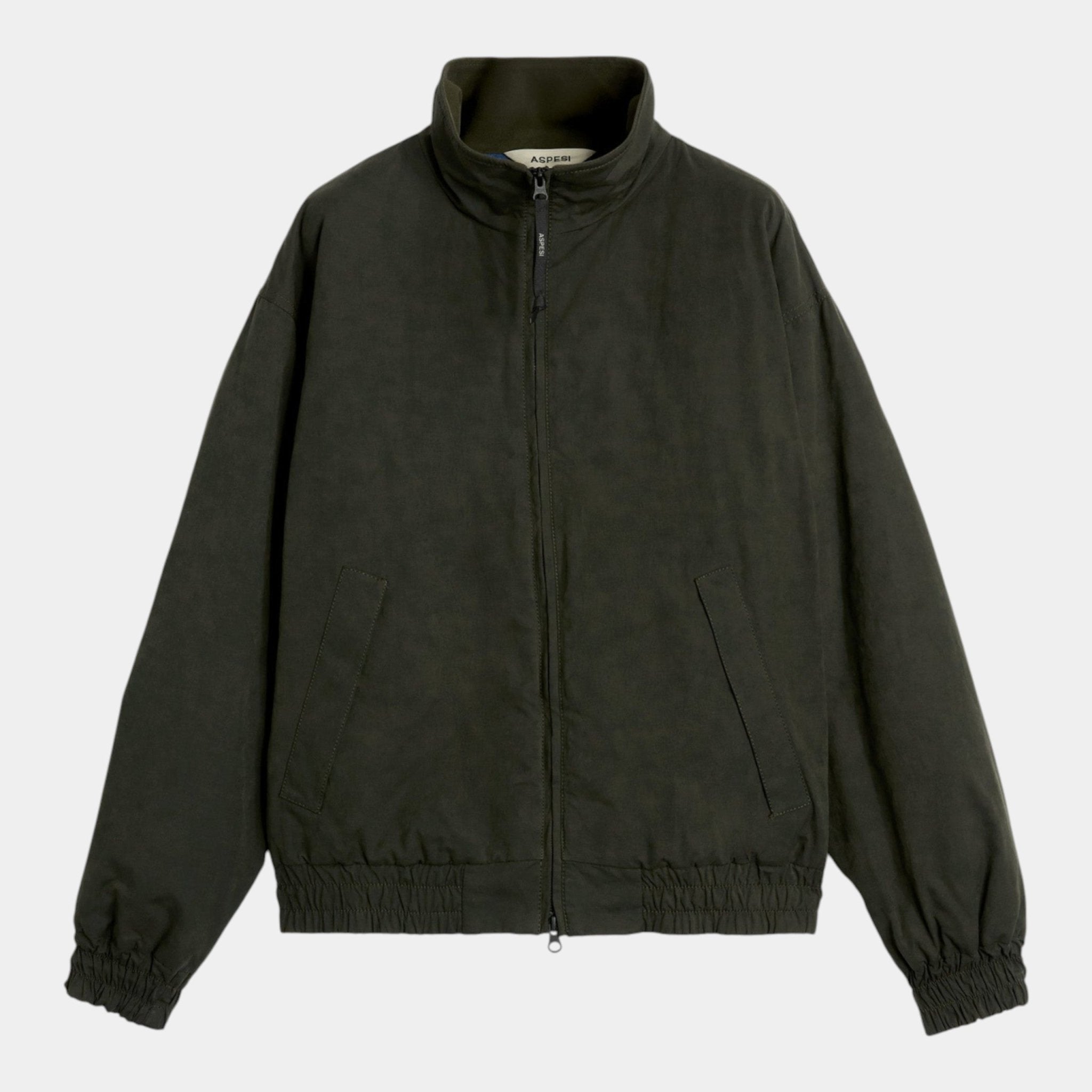 ASPESI Aspesi Bomber in tela drywax - Verdone - Hubert Humangoods