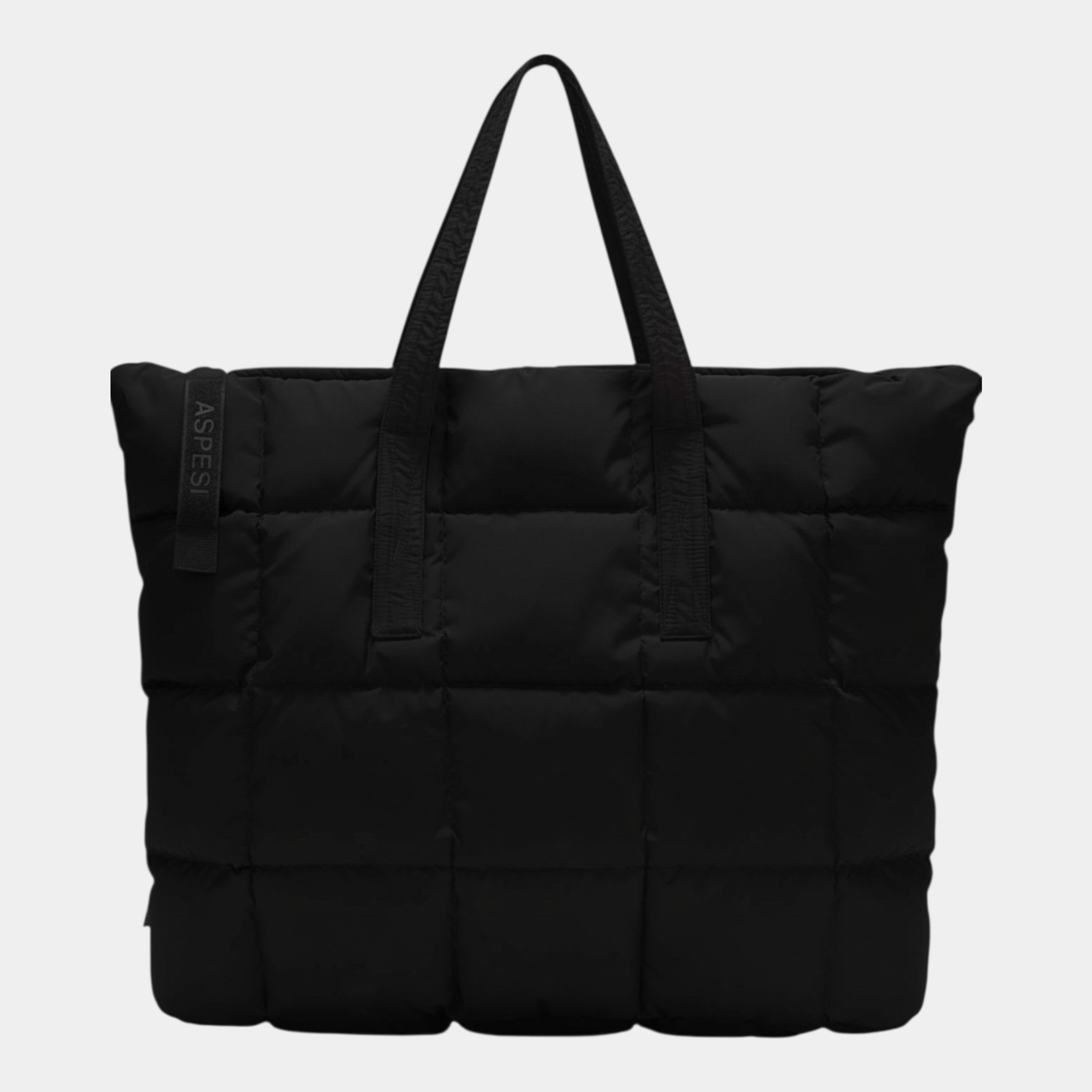 ASPESI - Aspesi Borsa in nylon trapuntata - Nero/1 - Hubert Humangoods