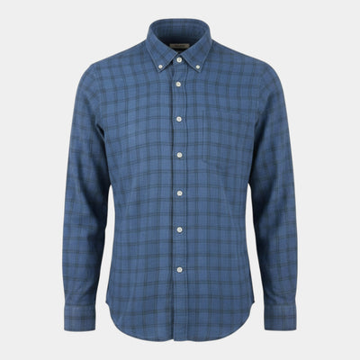 Aspesi Camicia a quadri in cotone - Avio