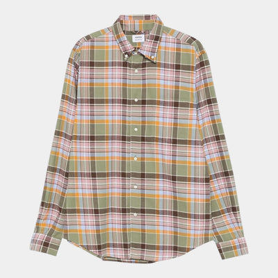 Aspesi Camicia a quadri in flanella leggera - Multicolor