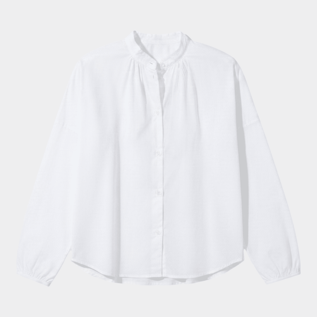 ASPESI - Aspesi Camicia in mussola di cotone - Bianco/1 - Hubert Humangoods