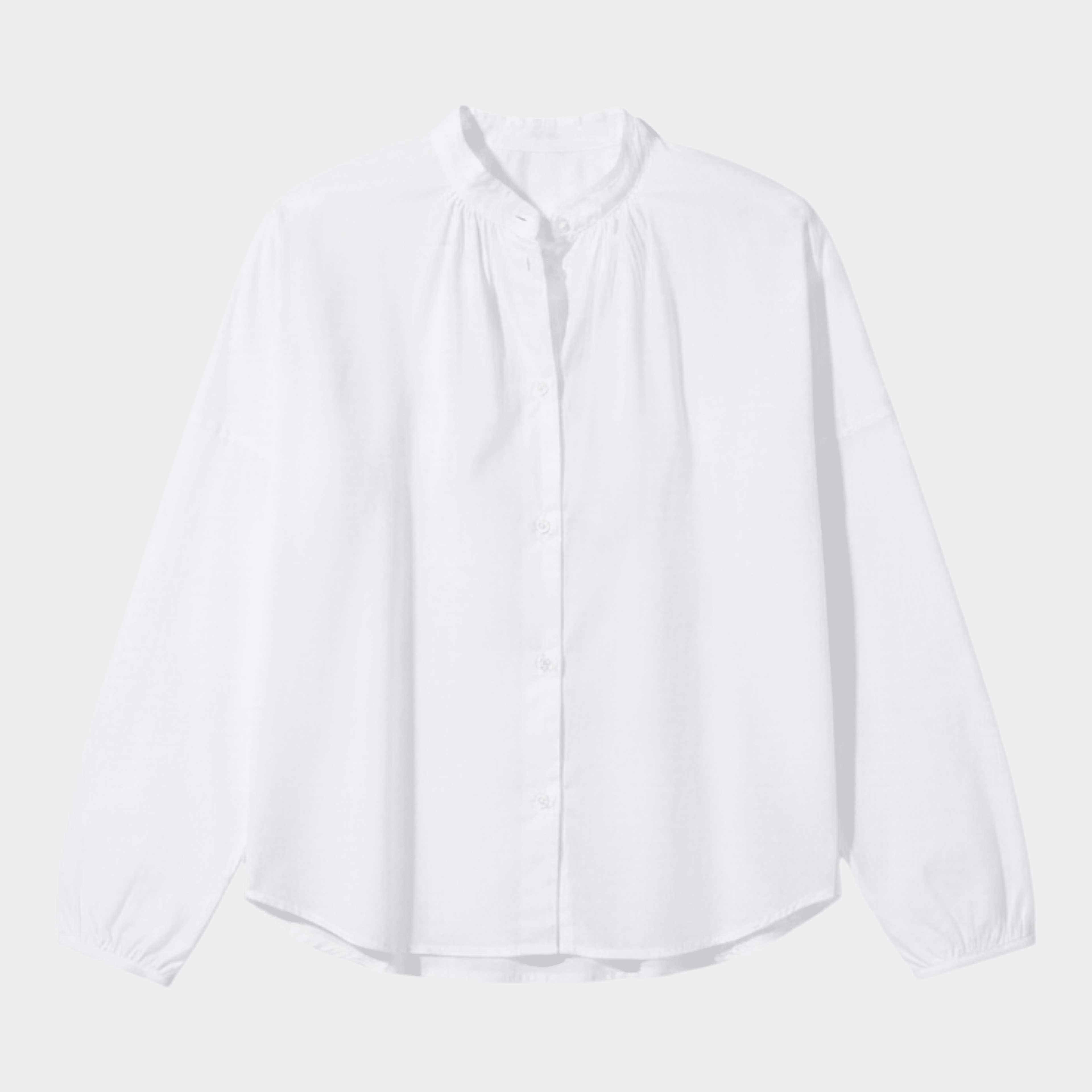 ASPESI - Aspesi Camicia in mussola di cotone - Bianco/1 - Hubert Humangoods