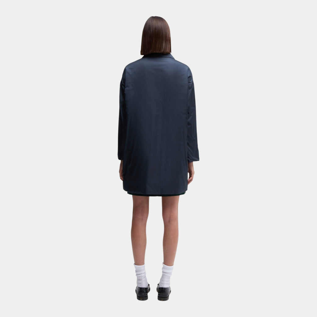 ASPESI Aspesi Cappotto Teena in nylon - Blu - Hubert Humangoods