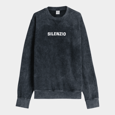 Aspesi Felpa Silenzio in shady Effect - Nero