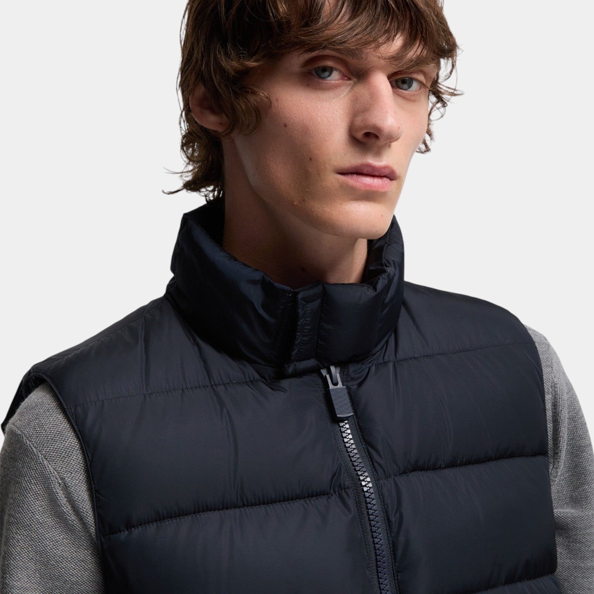 ASPESI Aspesi Gilet in piuma - Blu - Hubert Humangoods