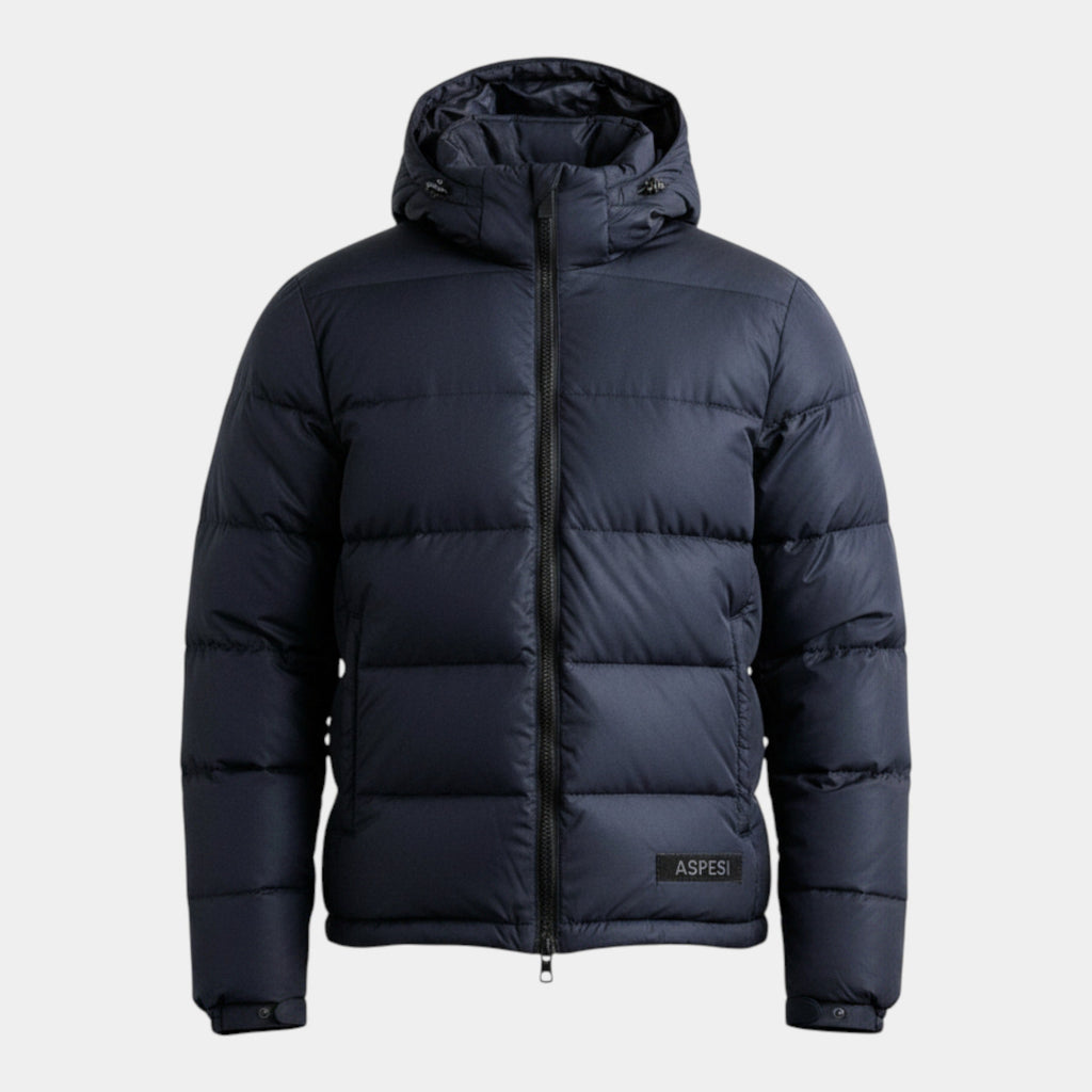 ASPESI - Aspesi Giubbotto Poco Elastico Re - Blu/1 - Hubert Humangoods