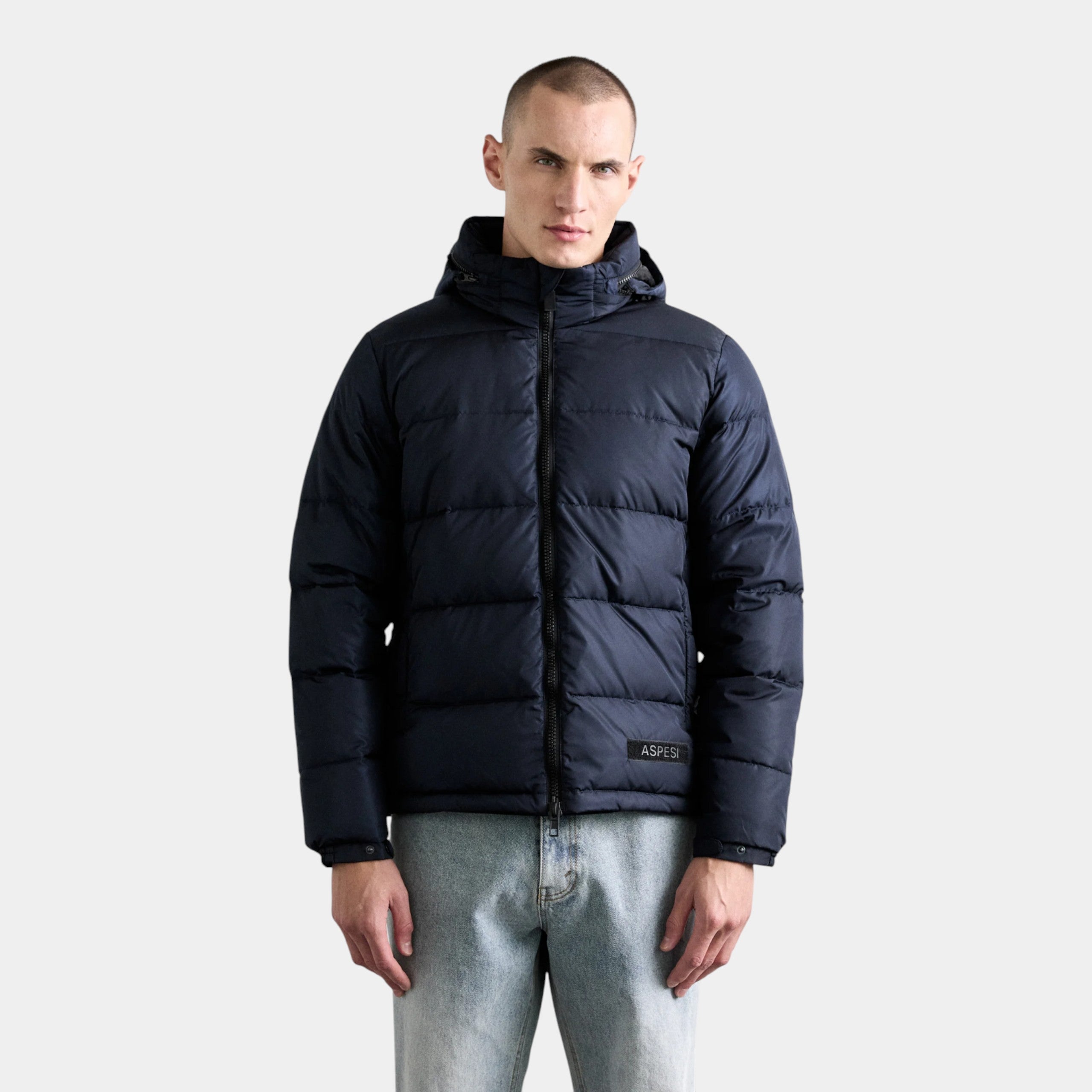ASPESI - Aspesi Giubbotto Poco Elastico Re - Blu/2 - Hubert Humangoods