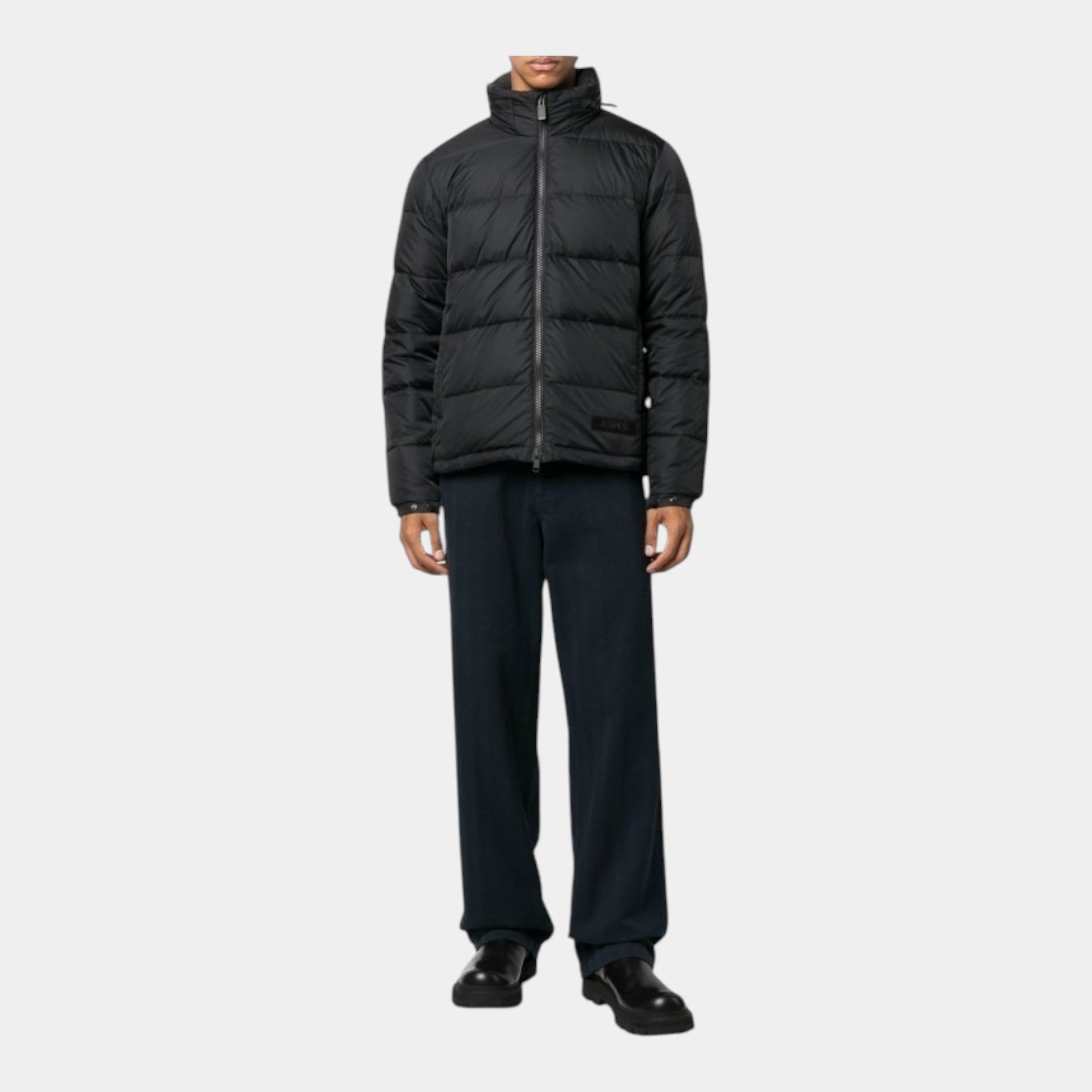 ASPESI - Aspesi Giubbotto Poco Elastico Re - Nero/2 - Hubert Humangoods