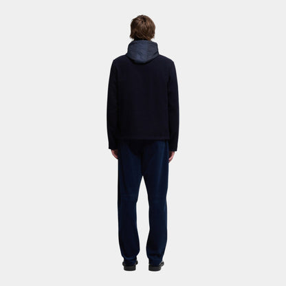 ASPESI Aspesi Giubbotto Werner in lana - Blu - Hubert Humangoods