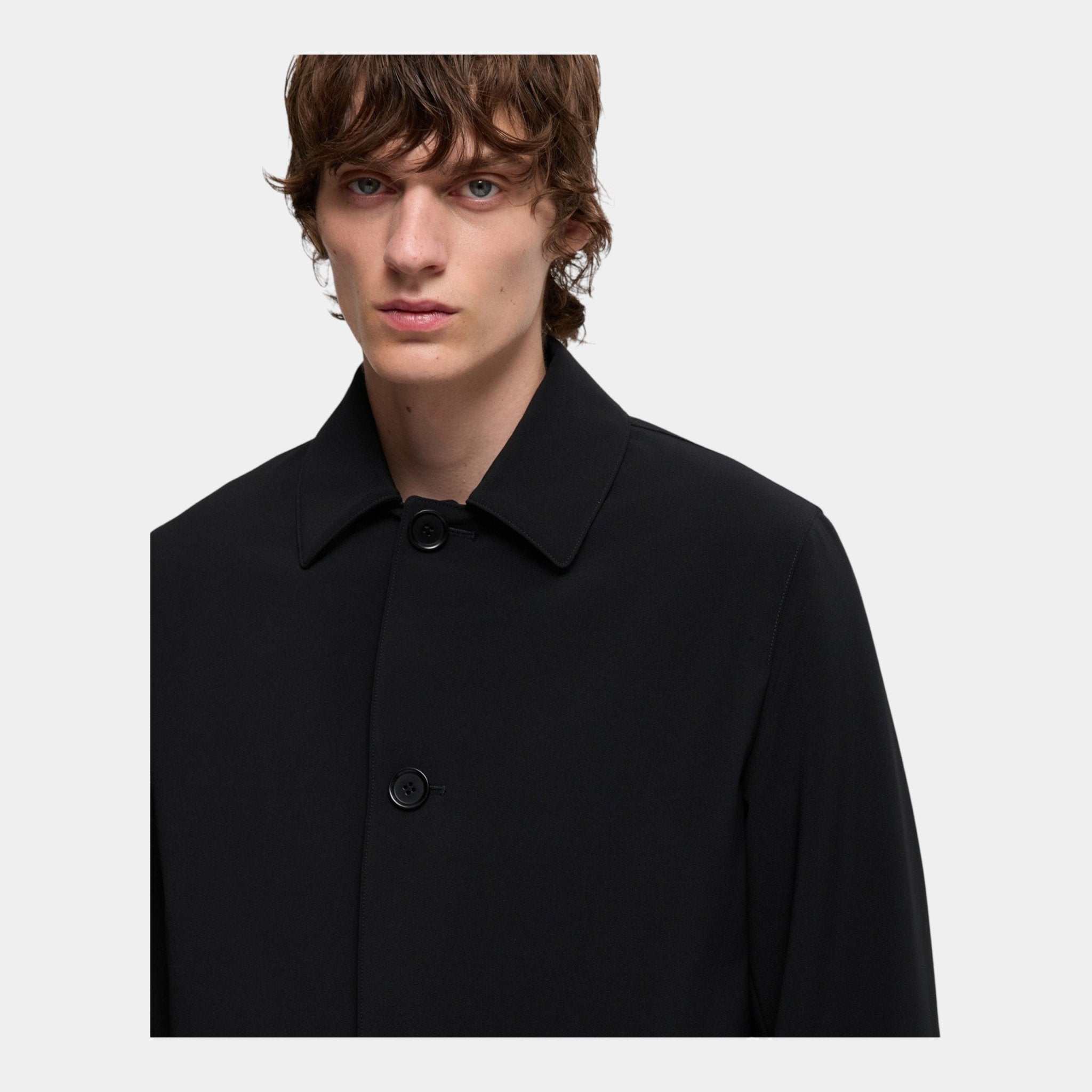 ASPESI Aspesi Impermeabile Perfetto - Nero - Hubert Humangoods