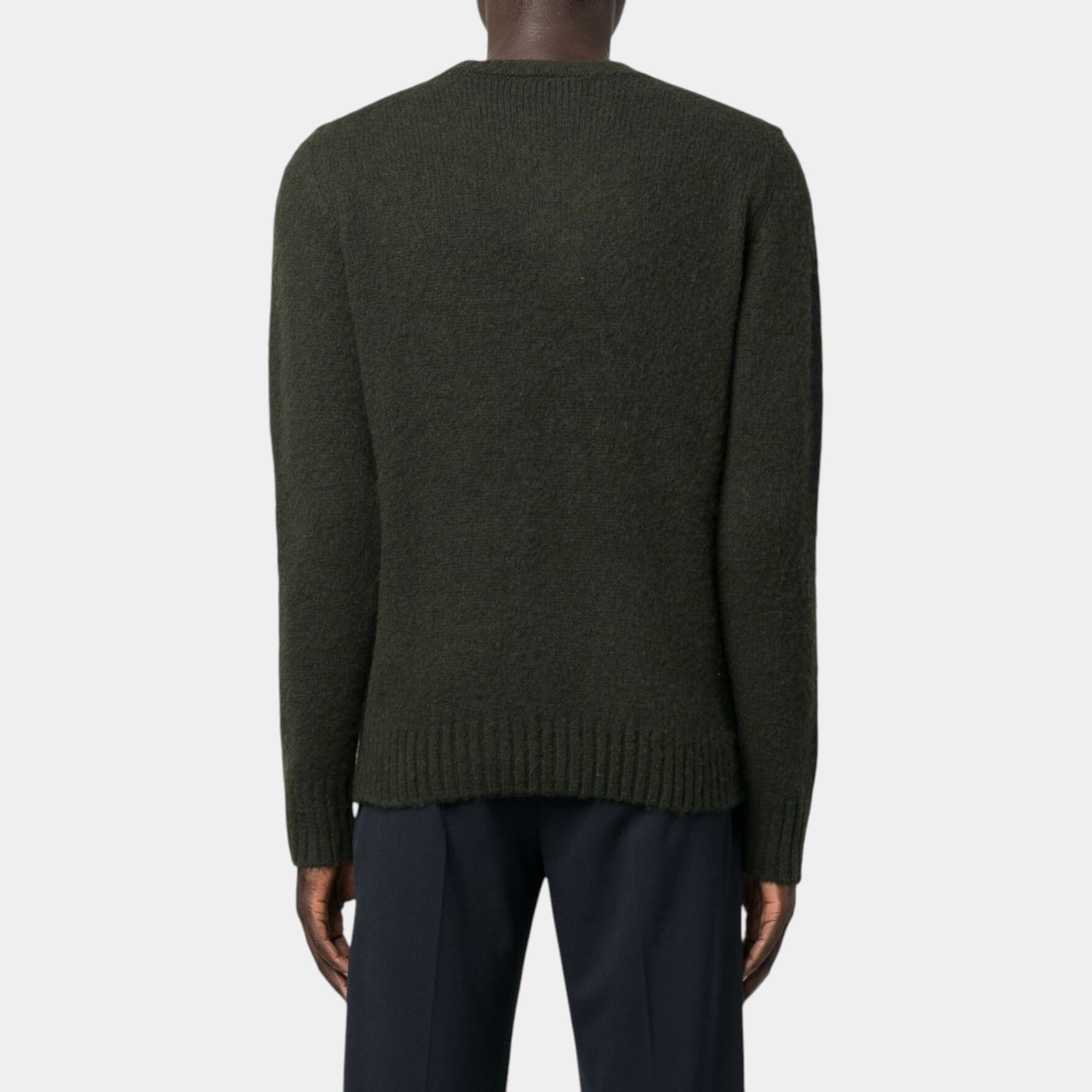 ASPESI - Aspesi Maglia in lana grattata - Verde/5 - Hubert Humangoods