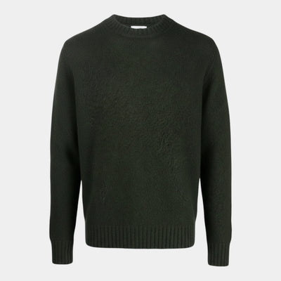 Aspesi Maglia in lana grattata - Verde