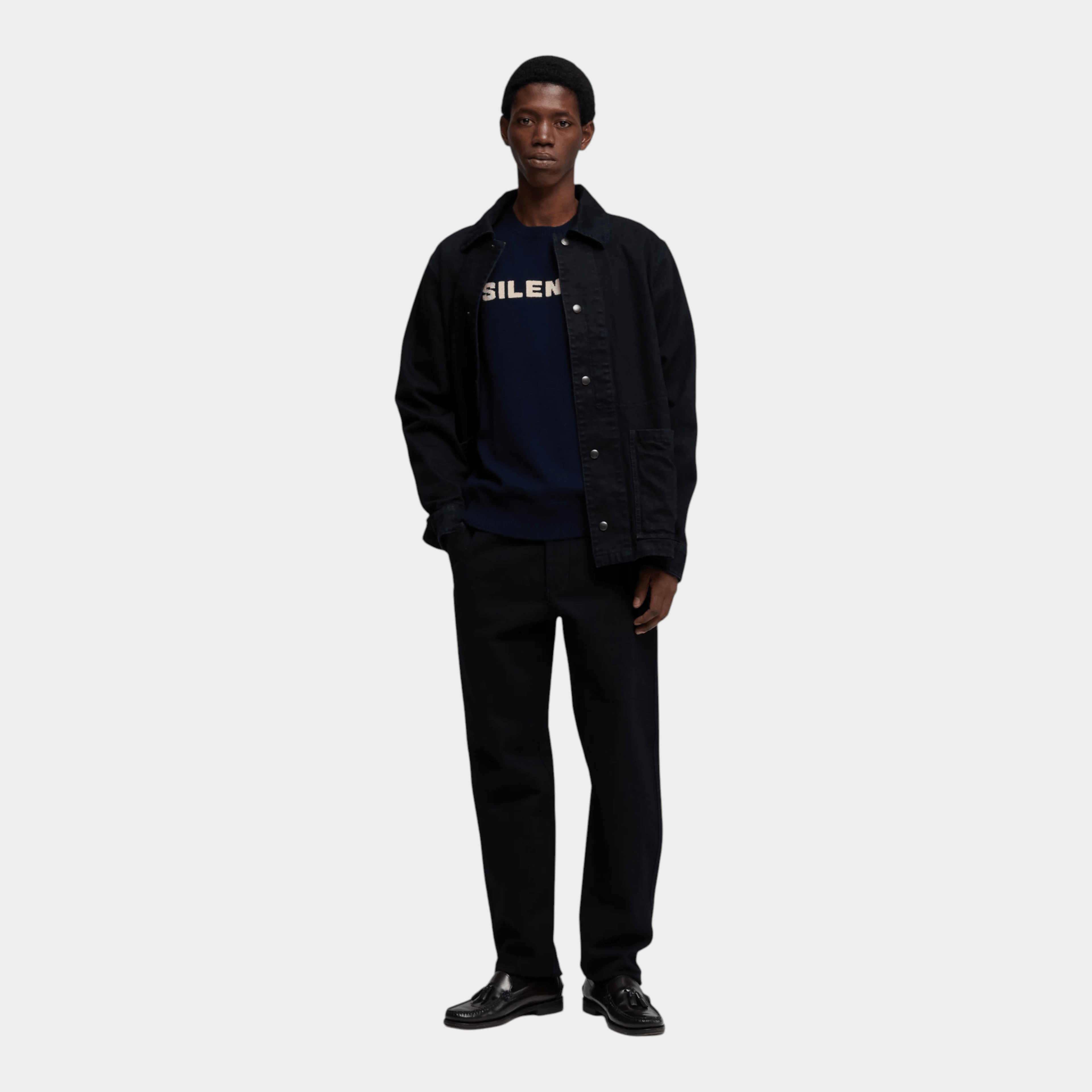 ASPESI - Aspesi Maglia Silenzio in cachemire - Blu/2 - Hubert Humangoods