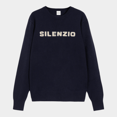 Aspesi Maglia Silenzio in cachemire - Blu