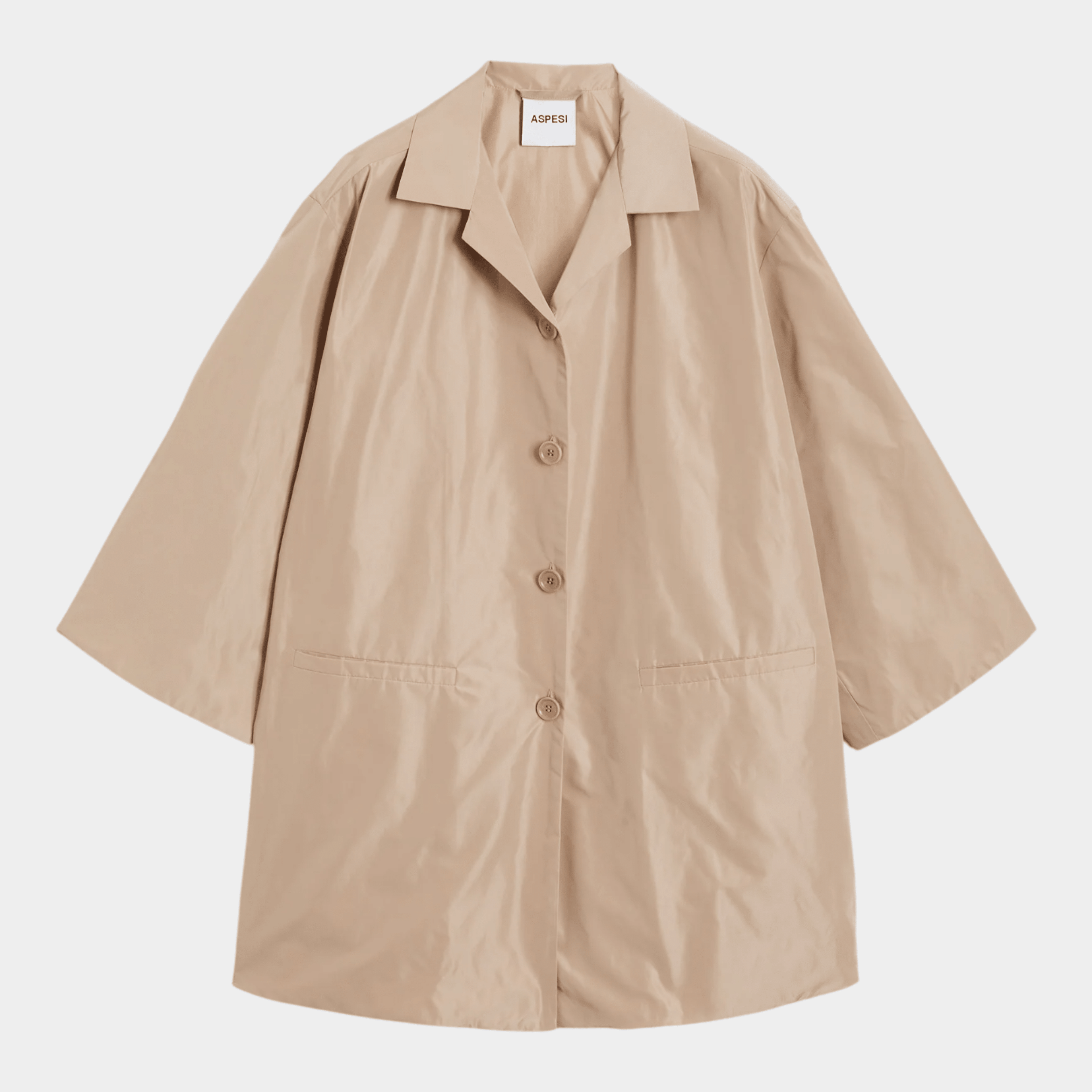 ASPESI - Aspesi Soprabito in taffeta tecnico - Beige/1 - Hubert Humangoods