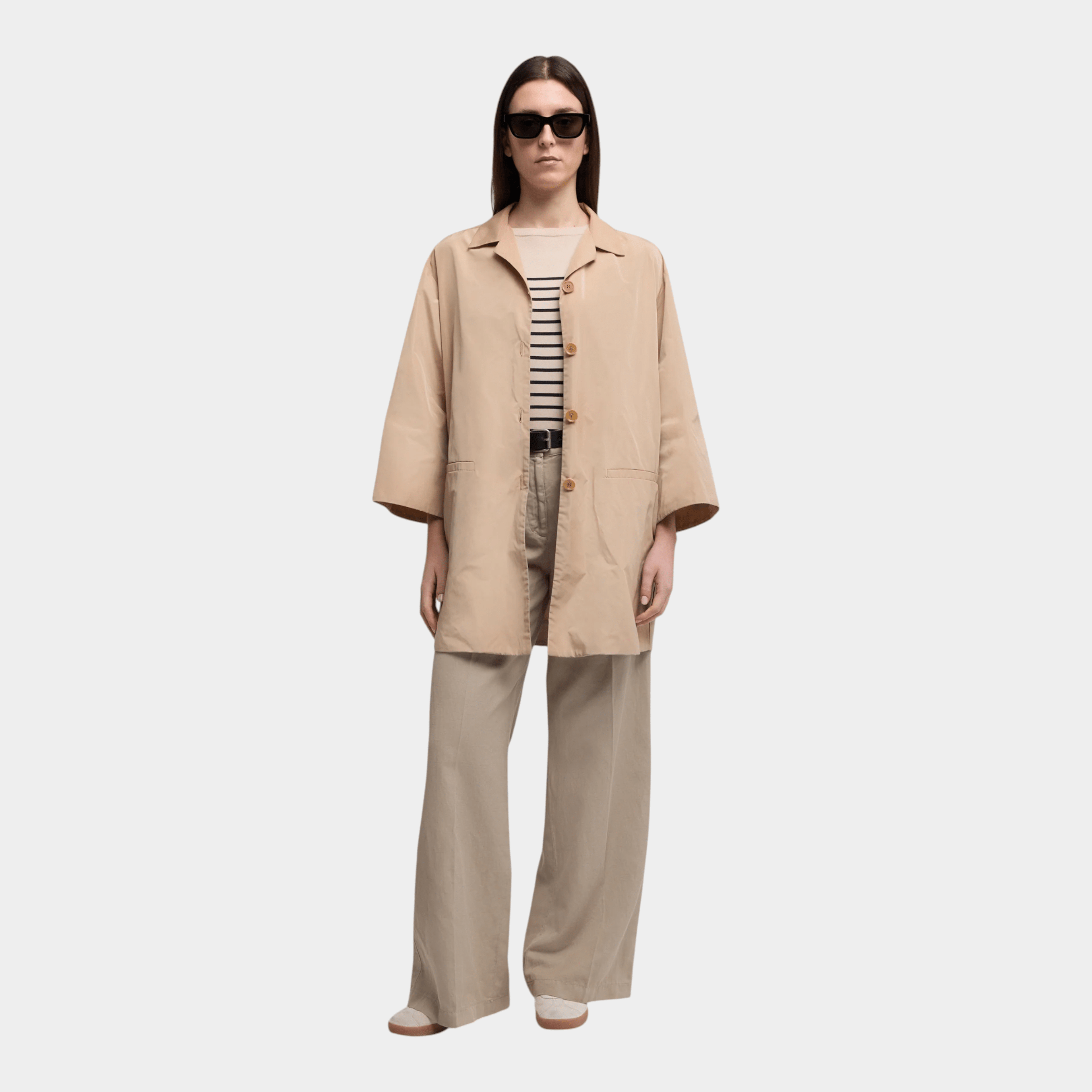 ASPESI - Aspesi Soprabito in taffeta tecnico - Beige/2 - Hubert Humangoods