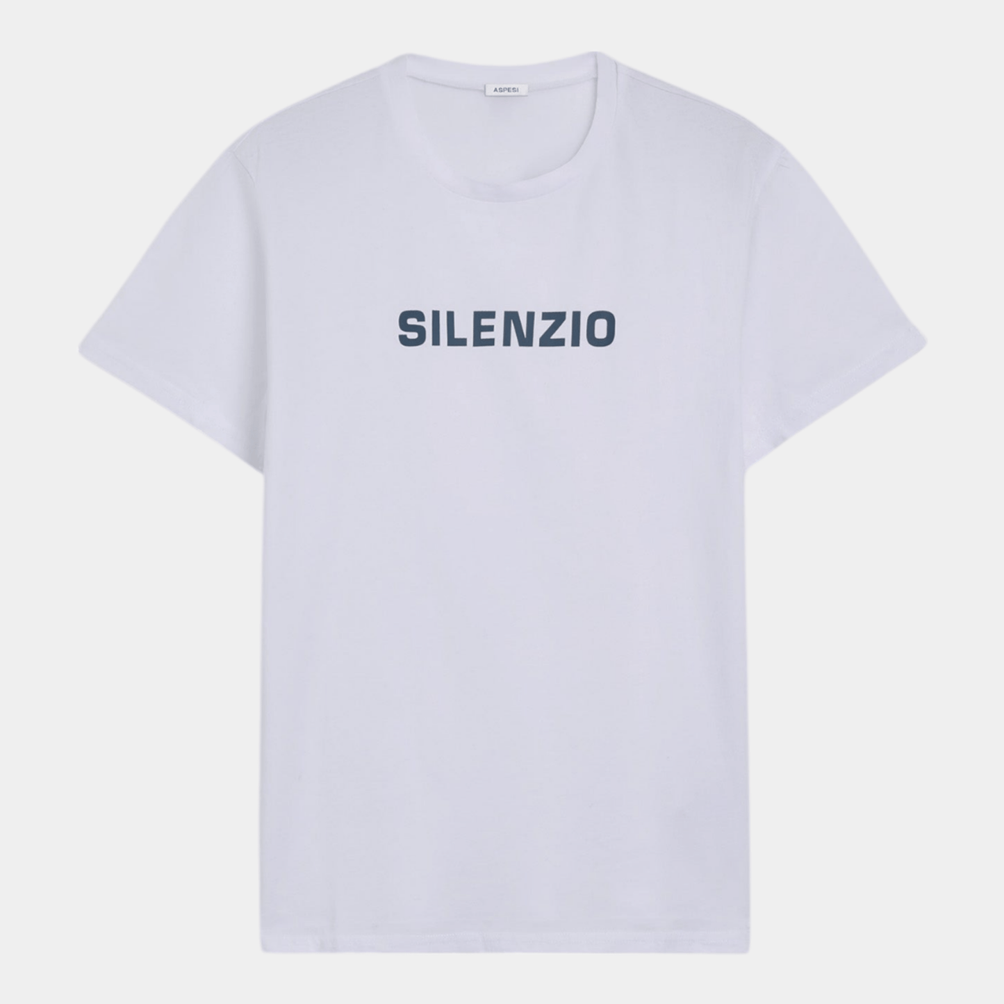 ASPESI Aspesi T-shirt Silenzio in cotone - Bianco - Hubert Humangoods