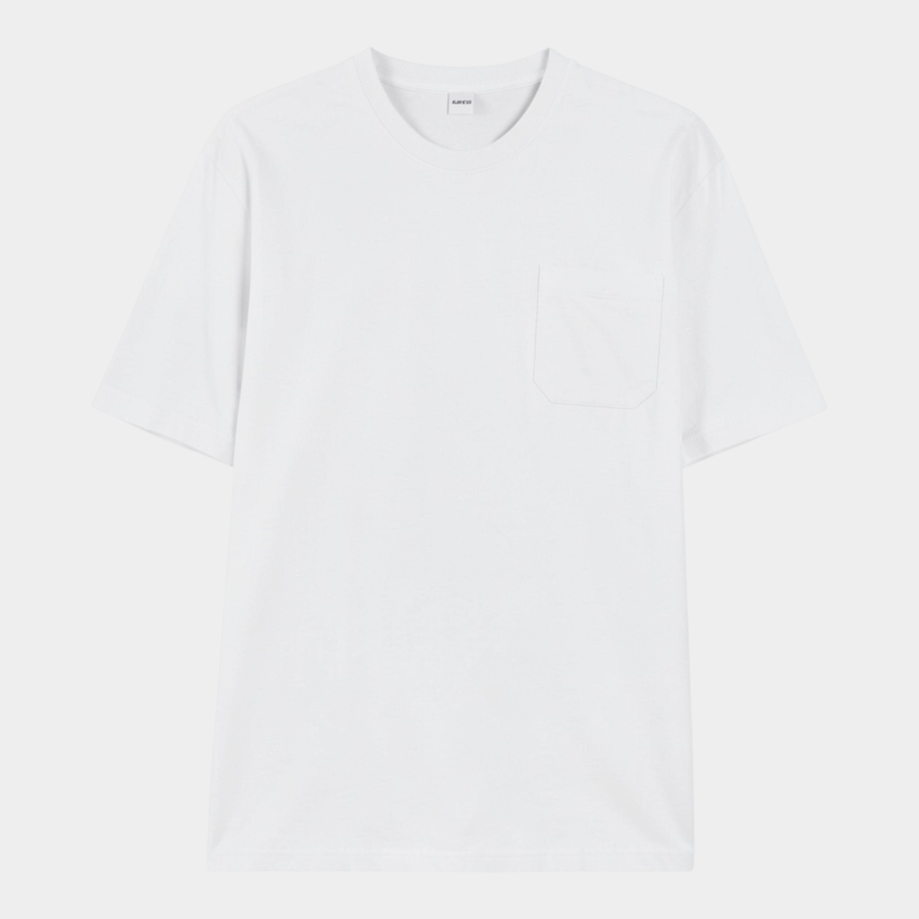 ASPESI - Aspesi Tee shirt con taschino in jersey di cotone - Bianco/1 - Hubert Humangoods
