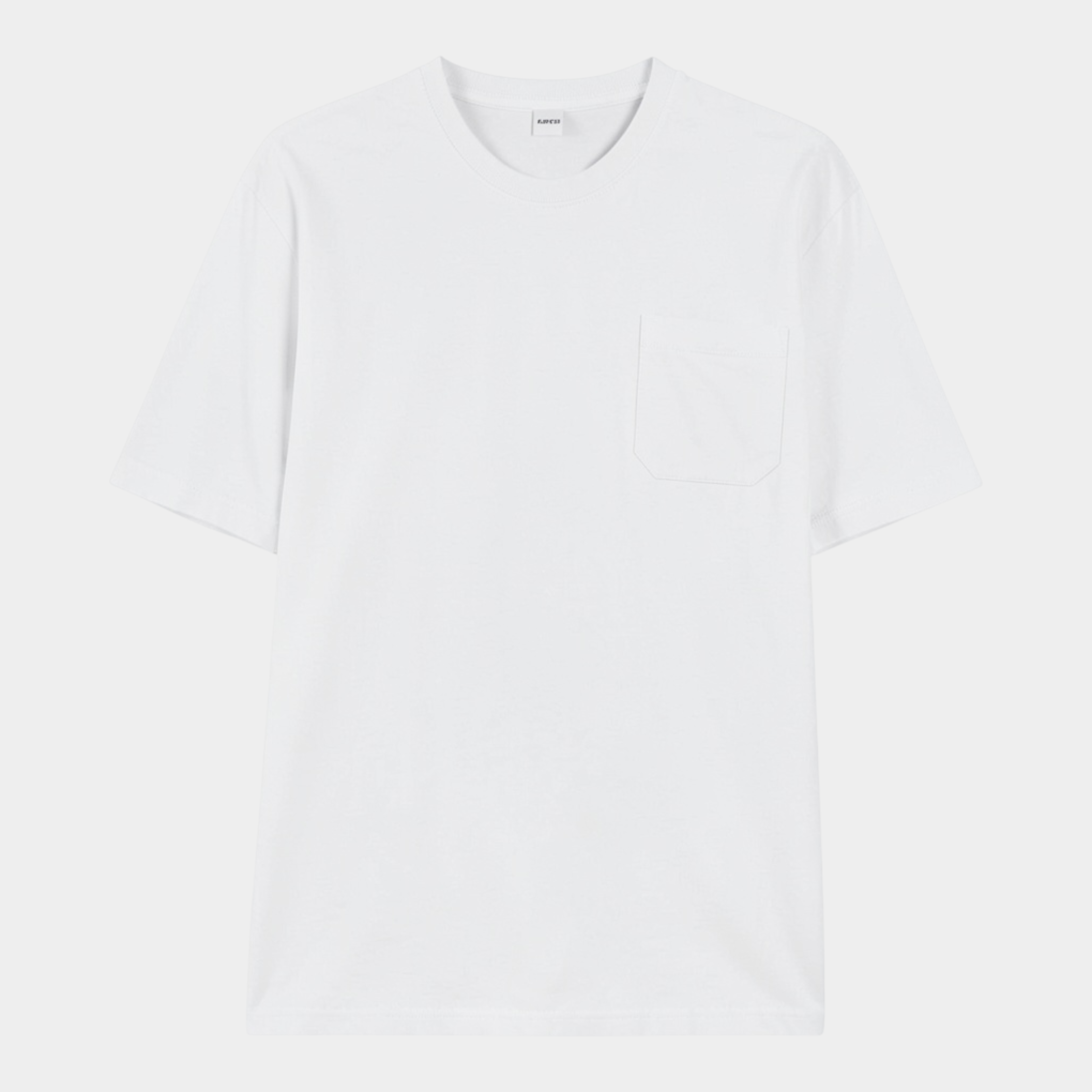 ASPESI - Aspesi Tee shirt con taschino in jersey di cotone - Bianco/1 - Hubert Humangoods