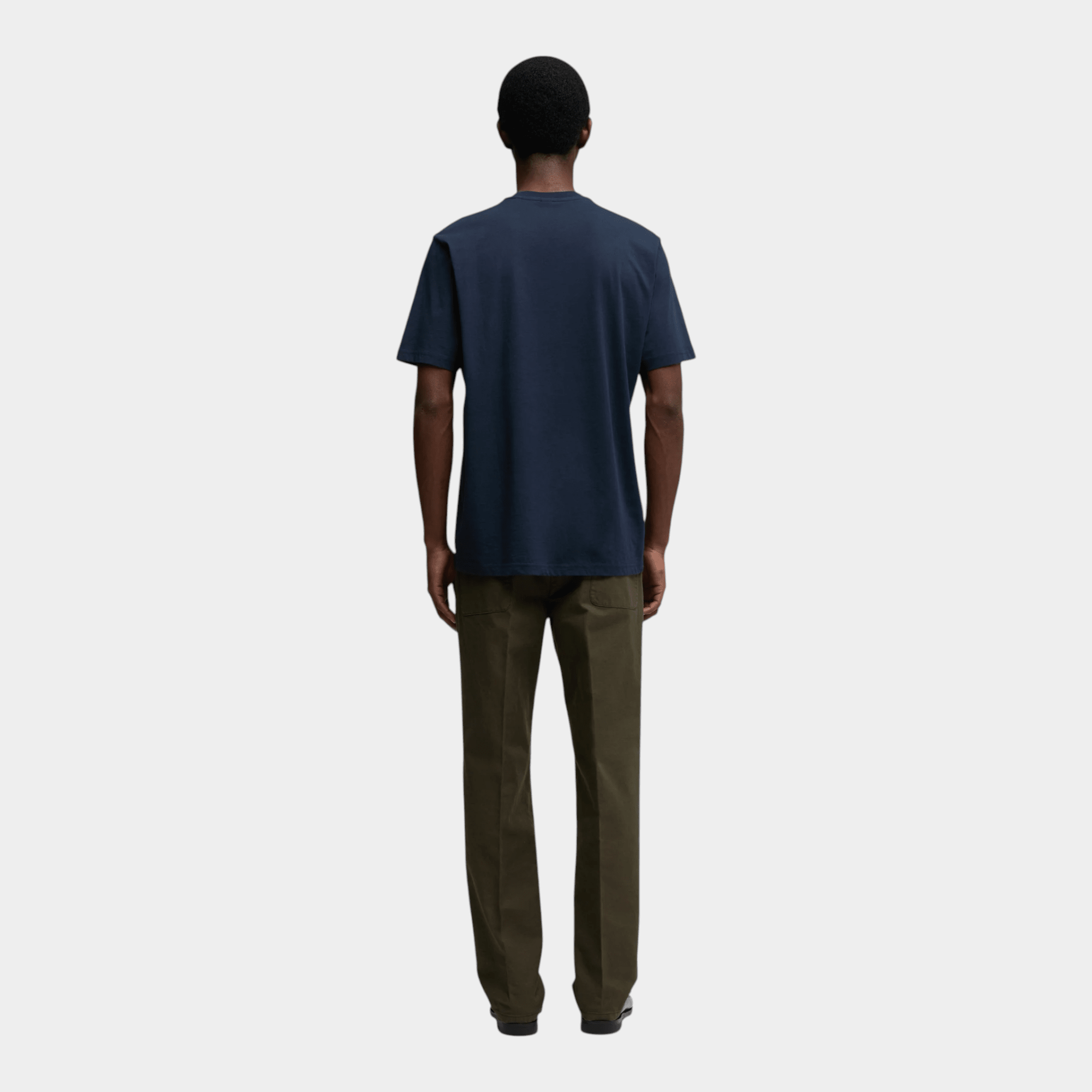 ASPESI - Aspesi Tee shirt con taschino in jersey di cotone - Blu/3 - Hubert Humangoods