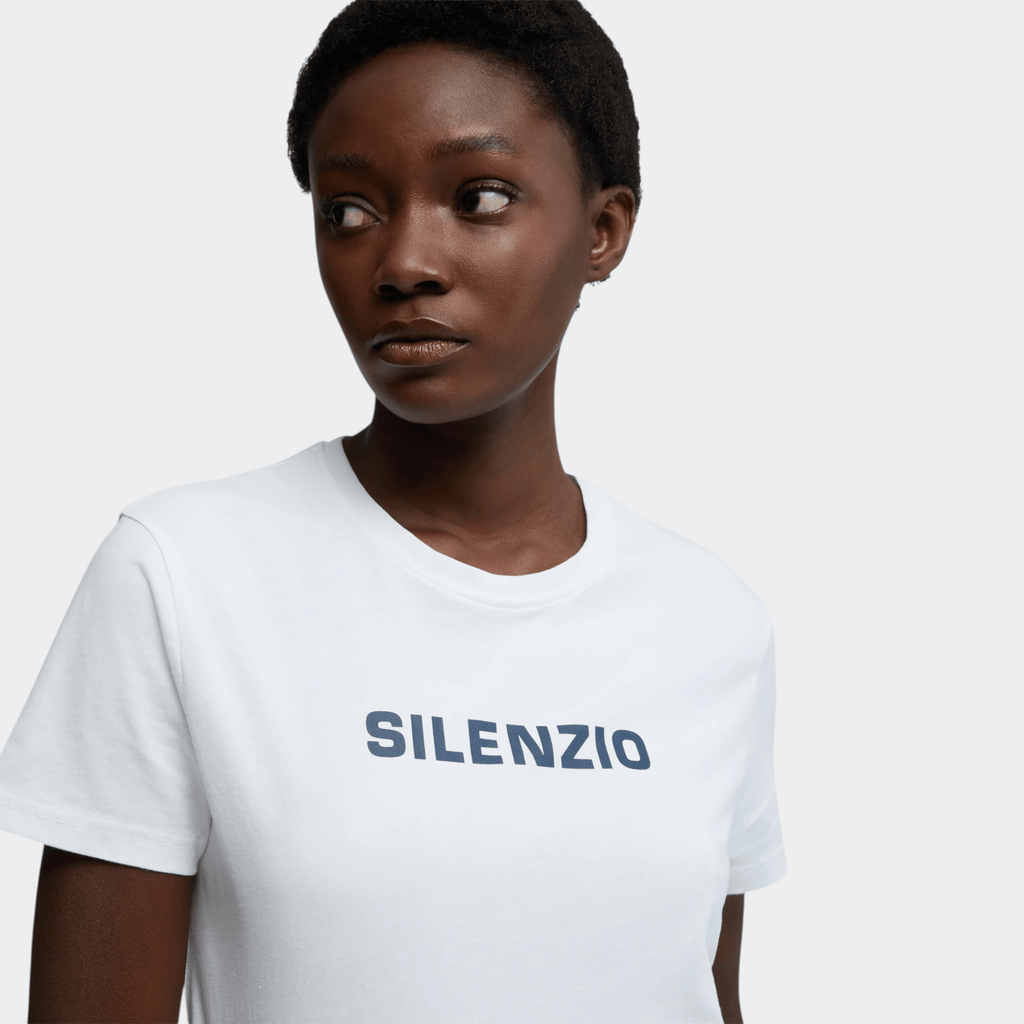 ASPESI - Aspesi Tee Shirt in jersey di cotone Silenzio - Bianco/3 - Hubert Humangoods