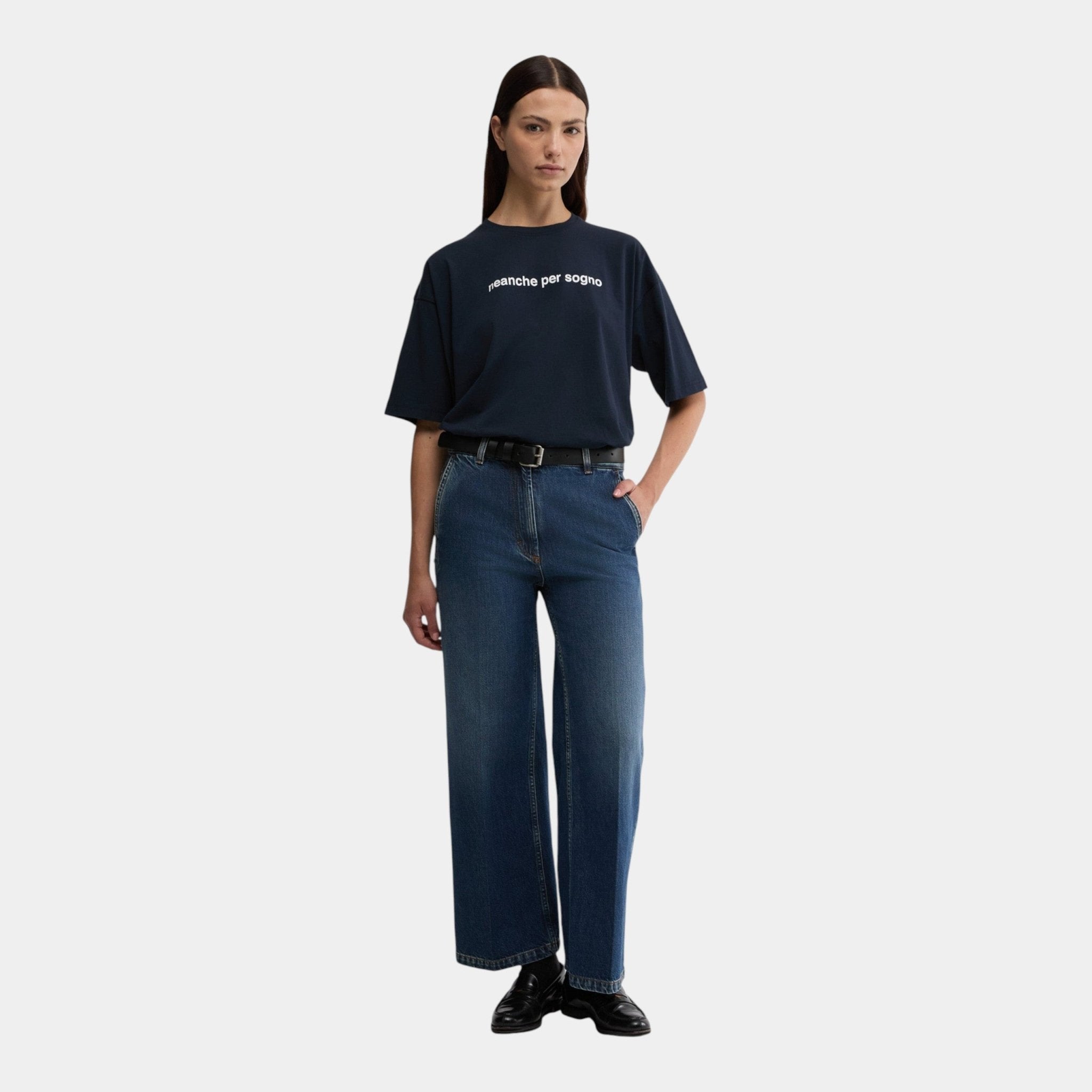 ASPESI Aspesi Tee shirt Neanche per sogno - Blu - Hubert Humangoods